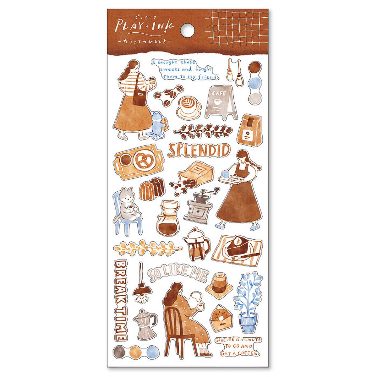 Deko-Sticker - Play + Ink