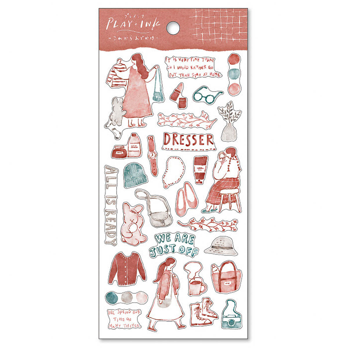 Deko-Sticker - Play + Ink