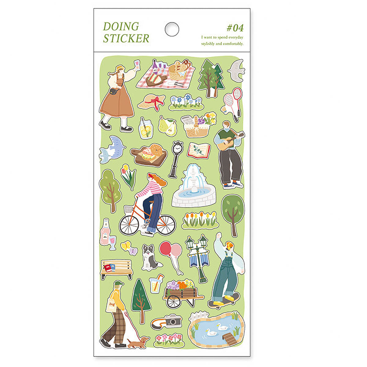 Deko-Sticker - Doing