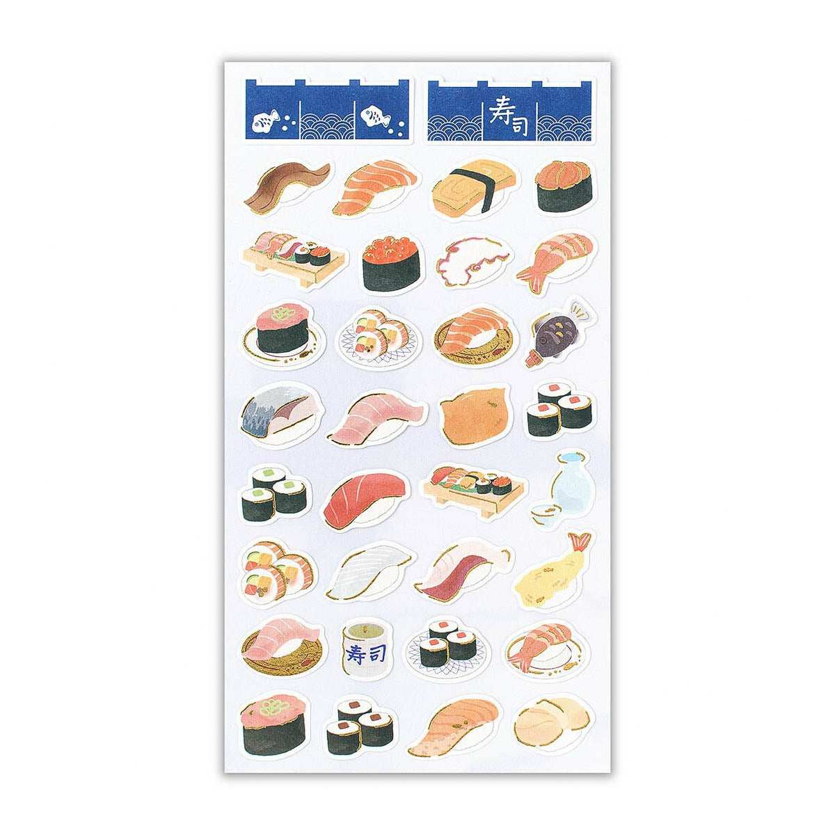 Deko-Sticker - Japanese Patterns - Food