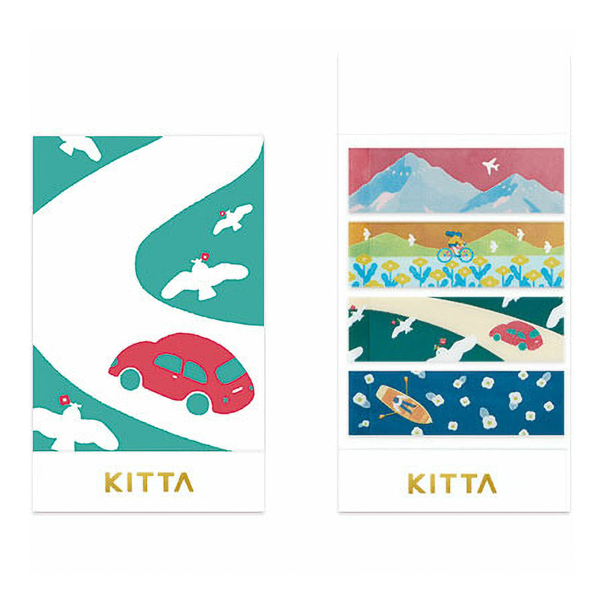 Deko-Sticker - KING JIM - KITTA Clear