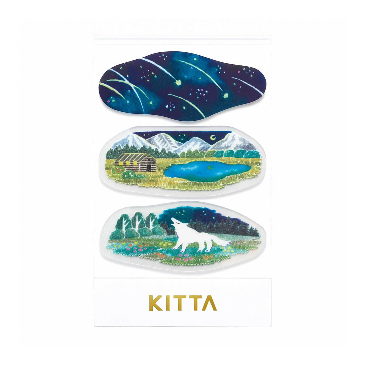 Deko-Sticker - KING JIM - KITTA Clear