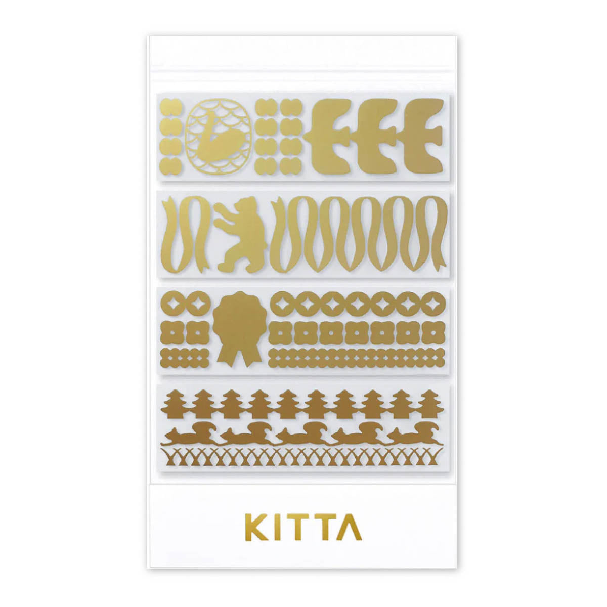 Deko-Sticker - KING JIM - KITTA Clear