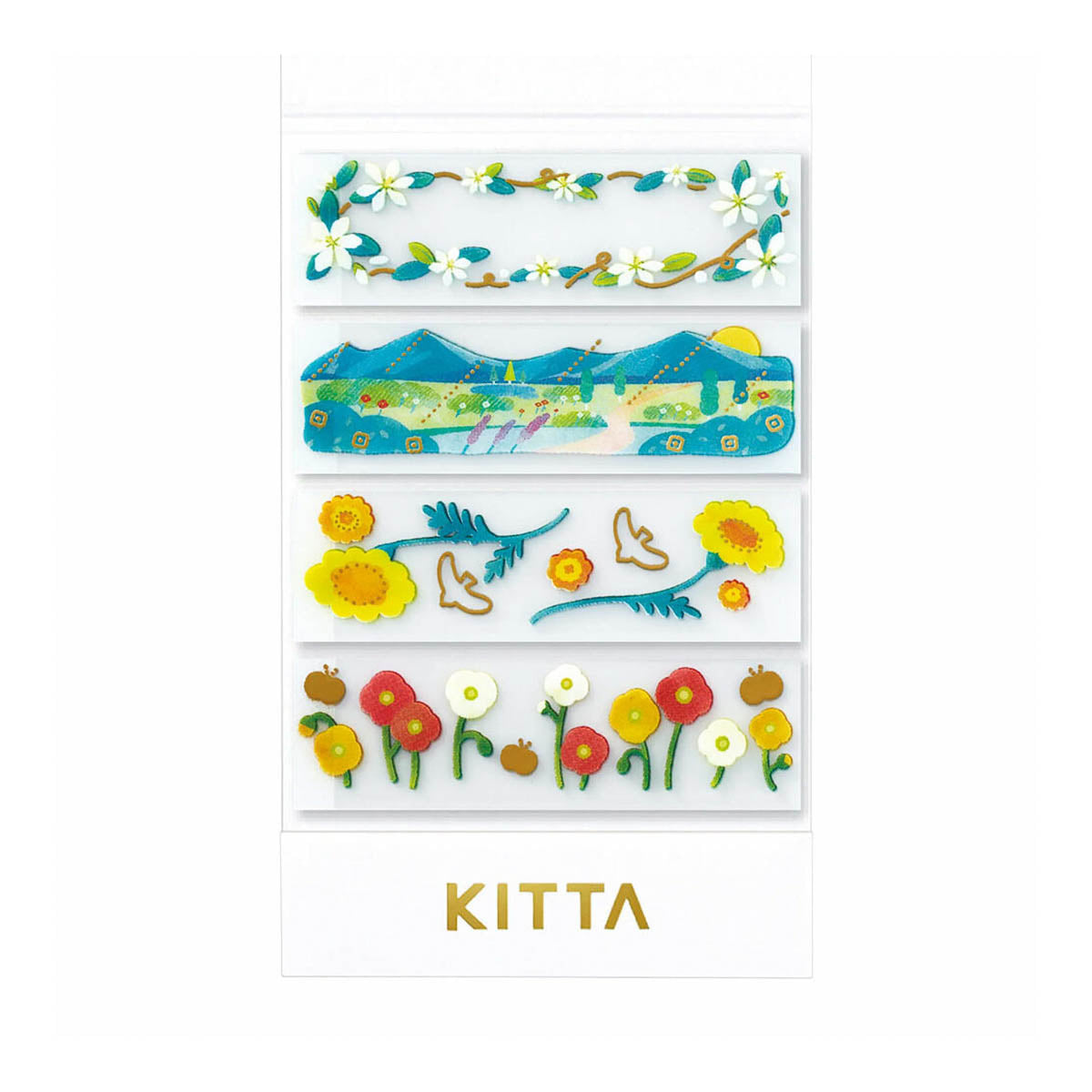 Deko-Sticker - KING JIM - KITTA Clear