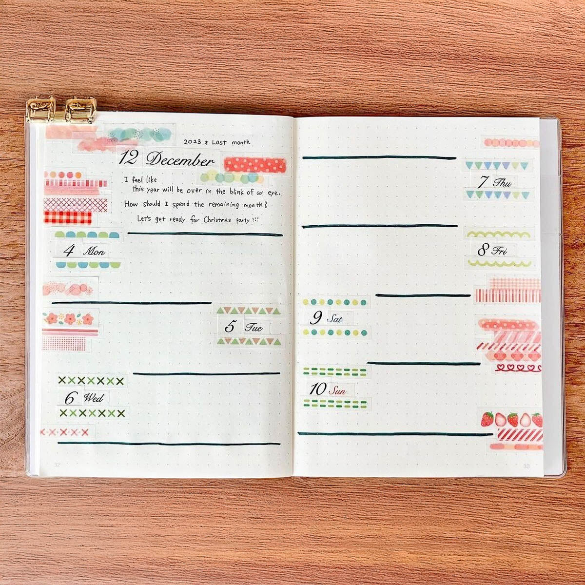 Deko-Sticker - Pine Book - Tracing Paper Tape Sticker