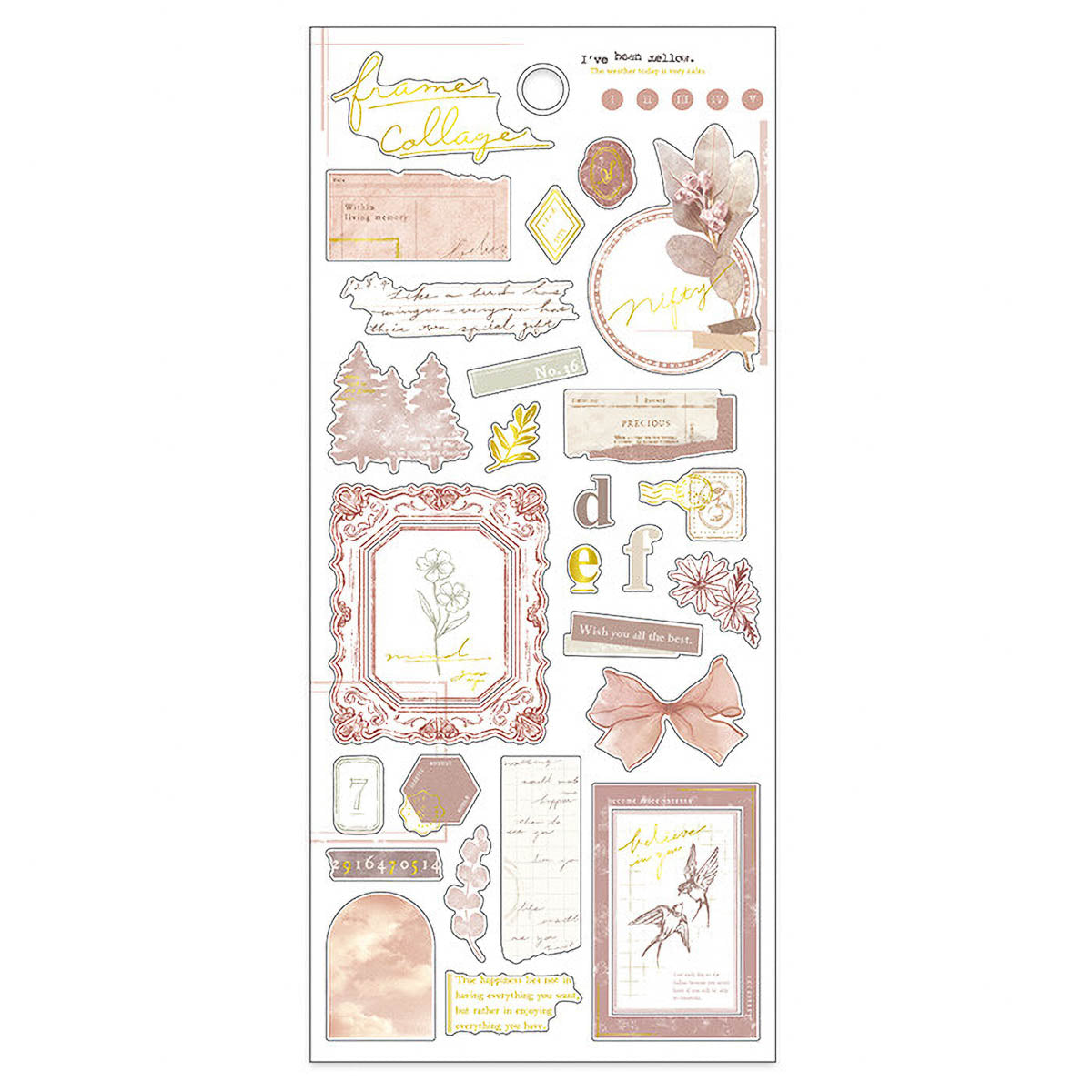 Deko-Sticker - Frame Collage