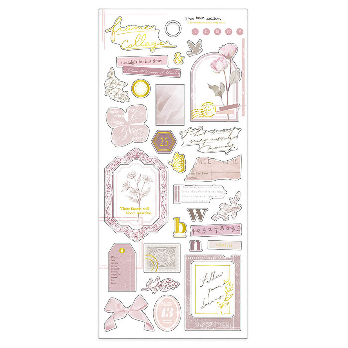 Deko-Sticker - Frame Collage
