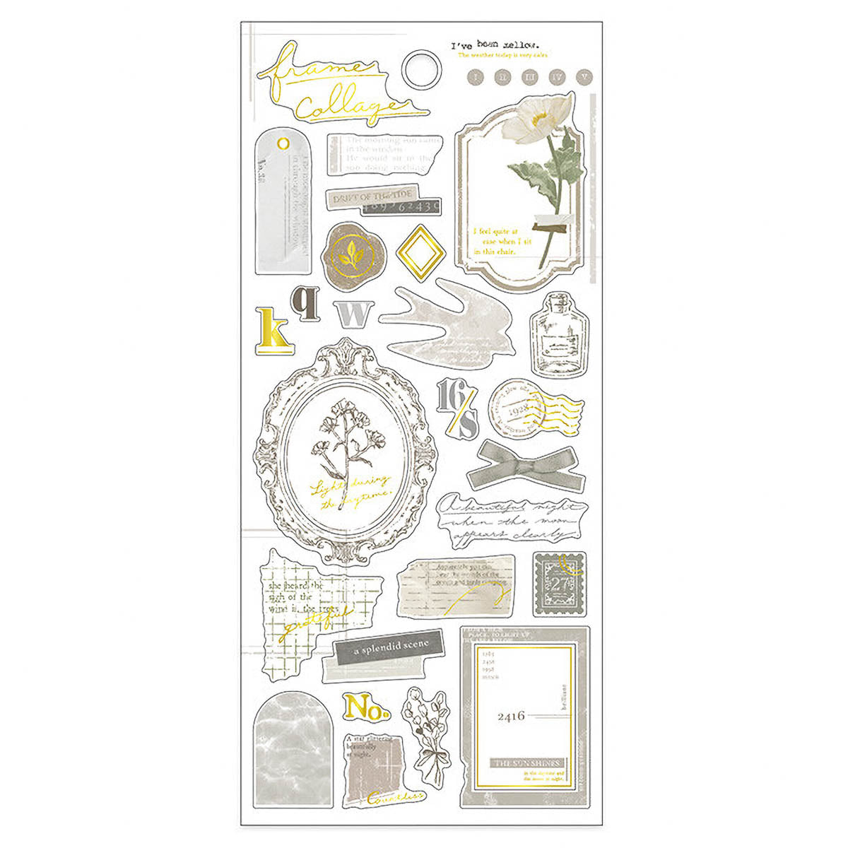 Deko-Sticker - Frame Collage