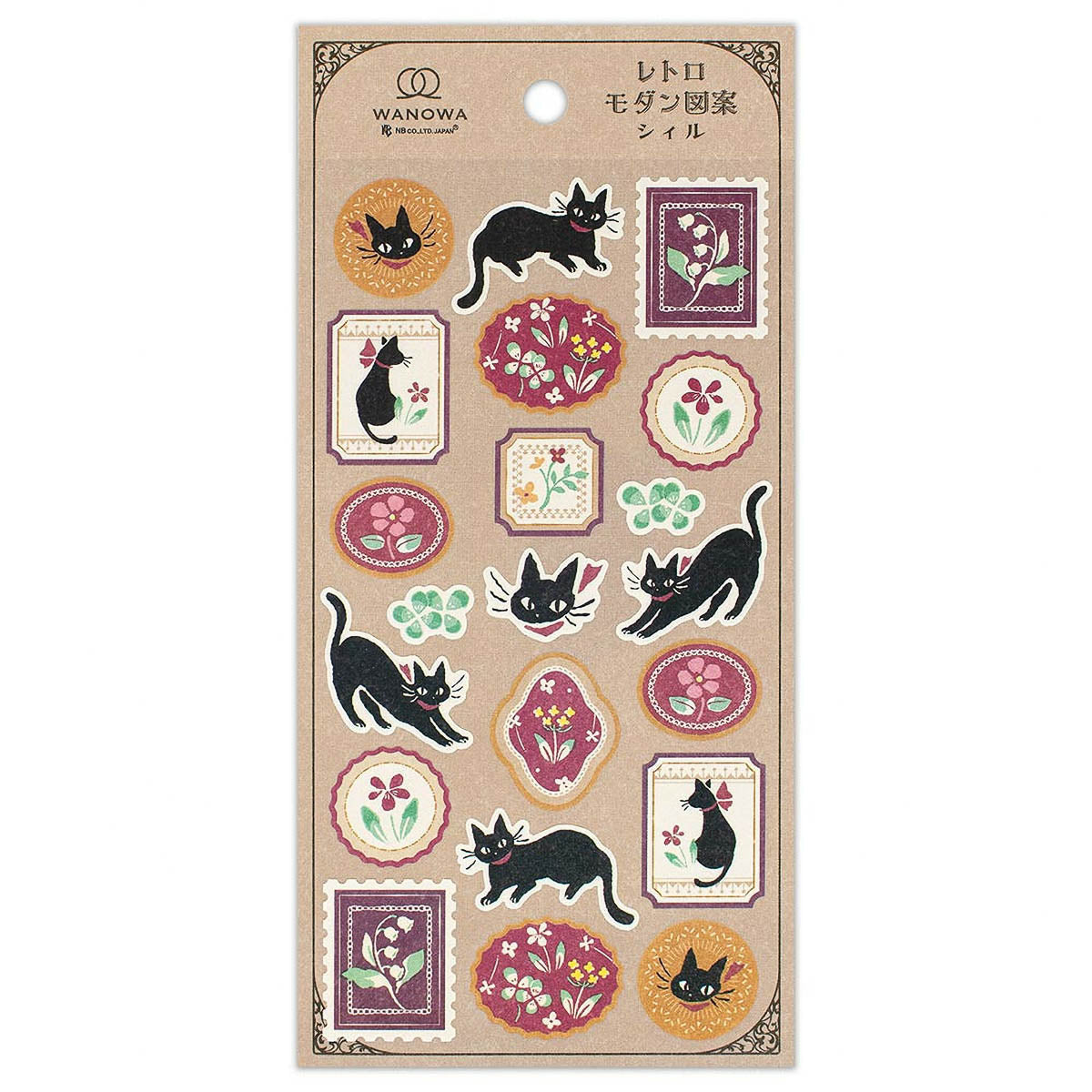 Deko-Sticker - WANOWA - Retro Modern
