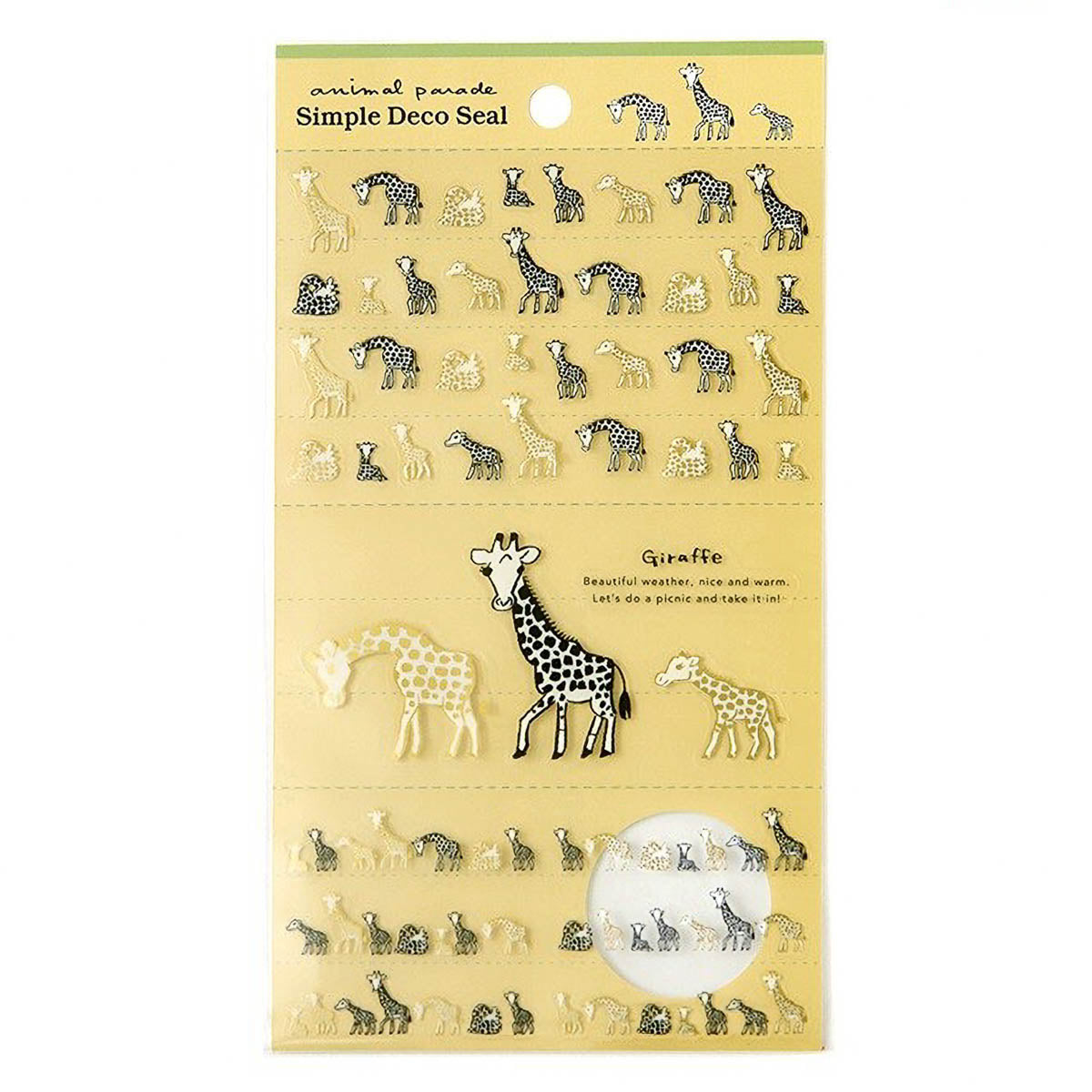 Deko-Sticker - Animal Parade