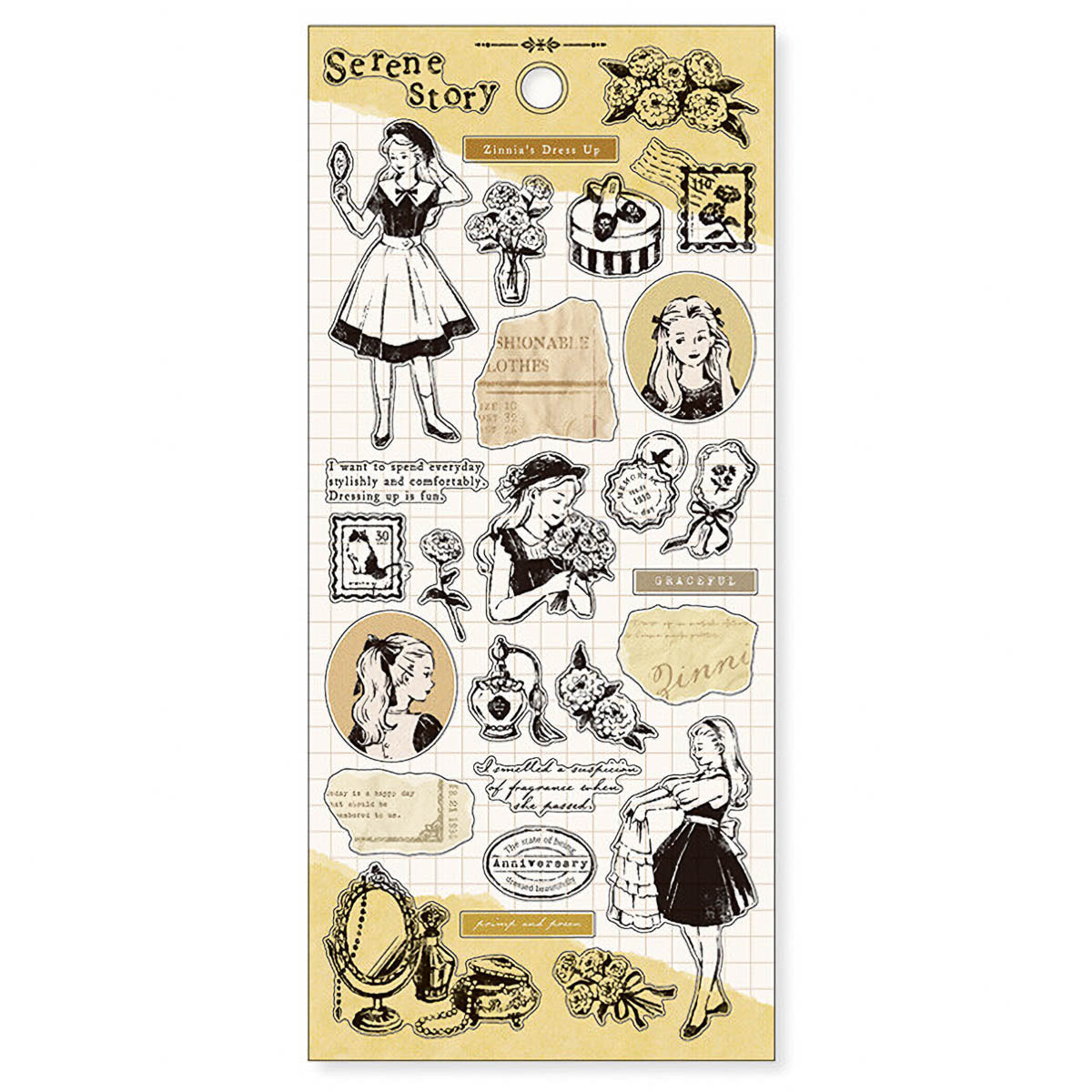 Deko-Sticker - Serene