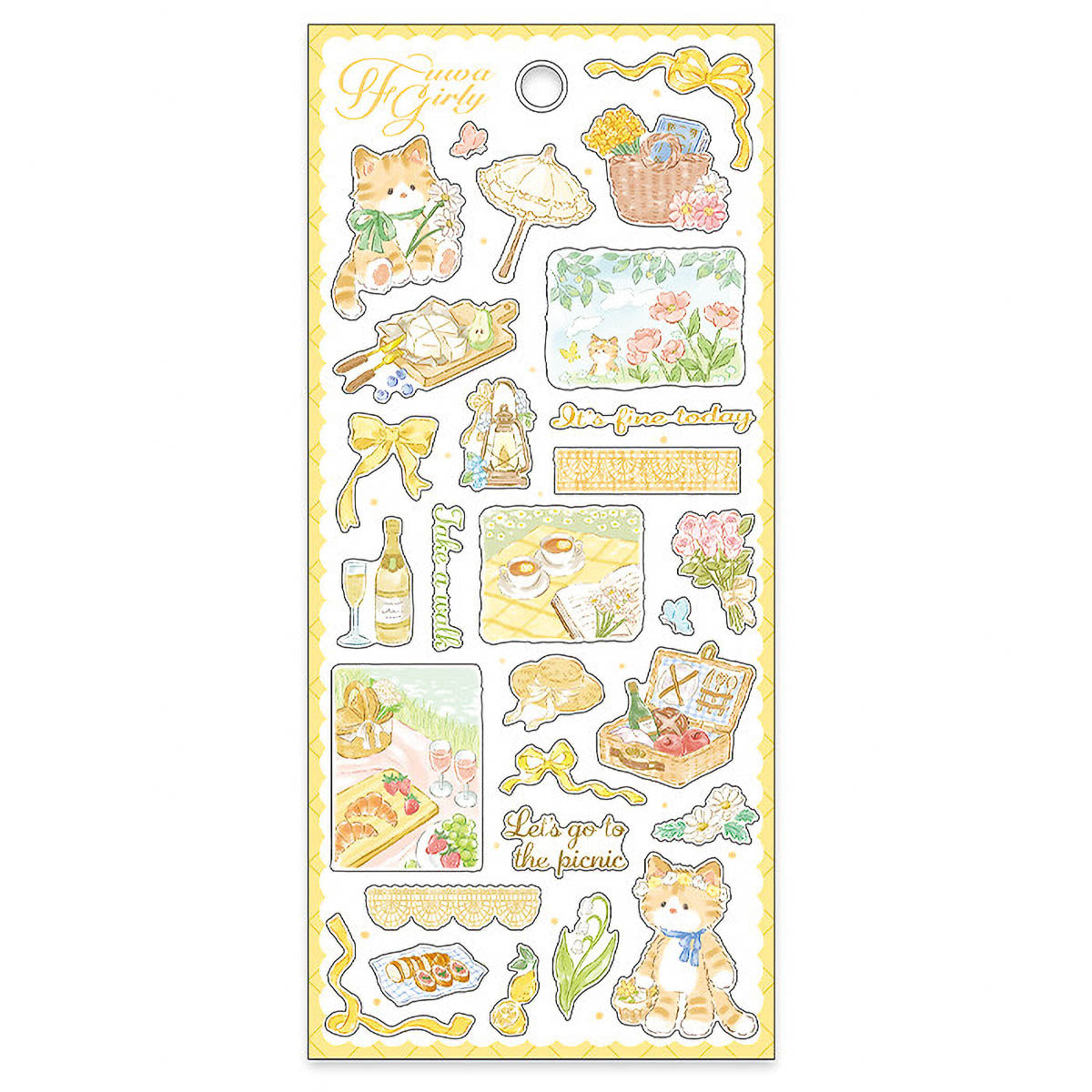Deko-Sticker - Fuwa Girly