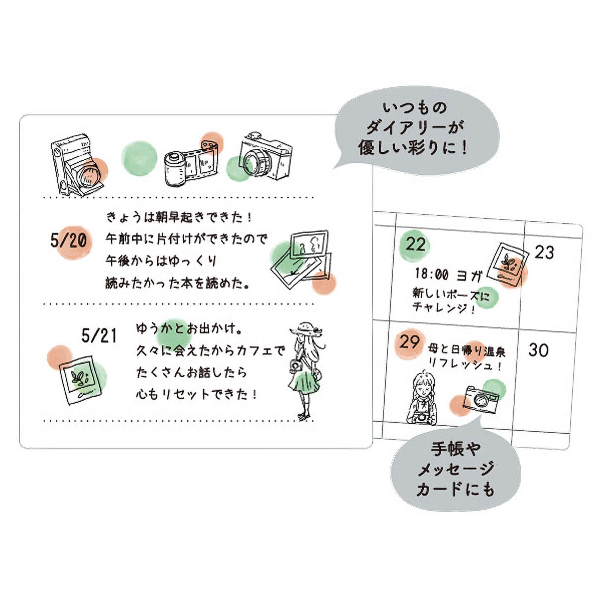 Deko-Sticker - MYFAV - Layer and Color Stickers