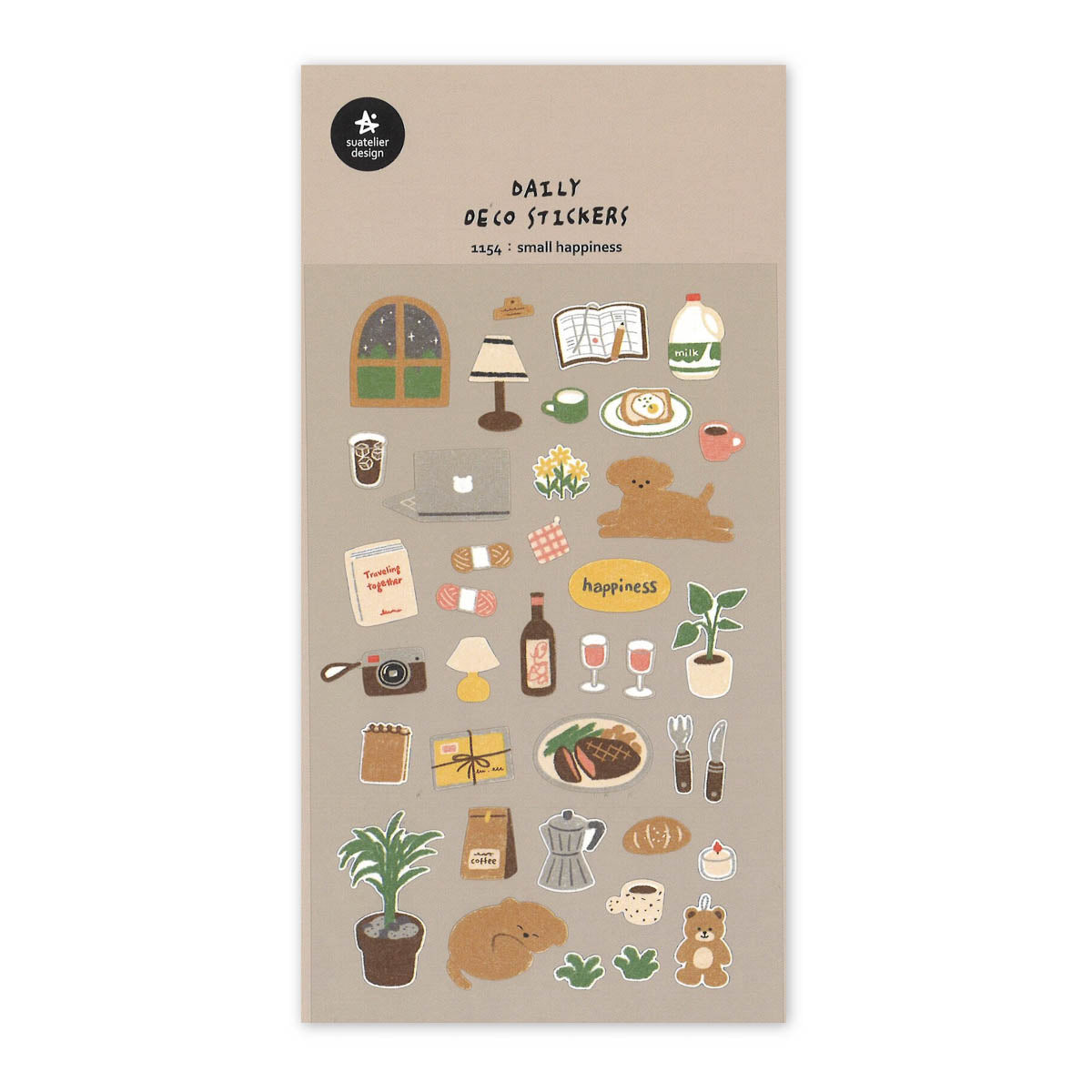 Deko-Sticker - daily deco - cozy home