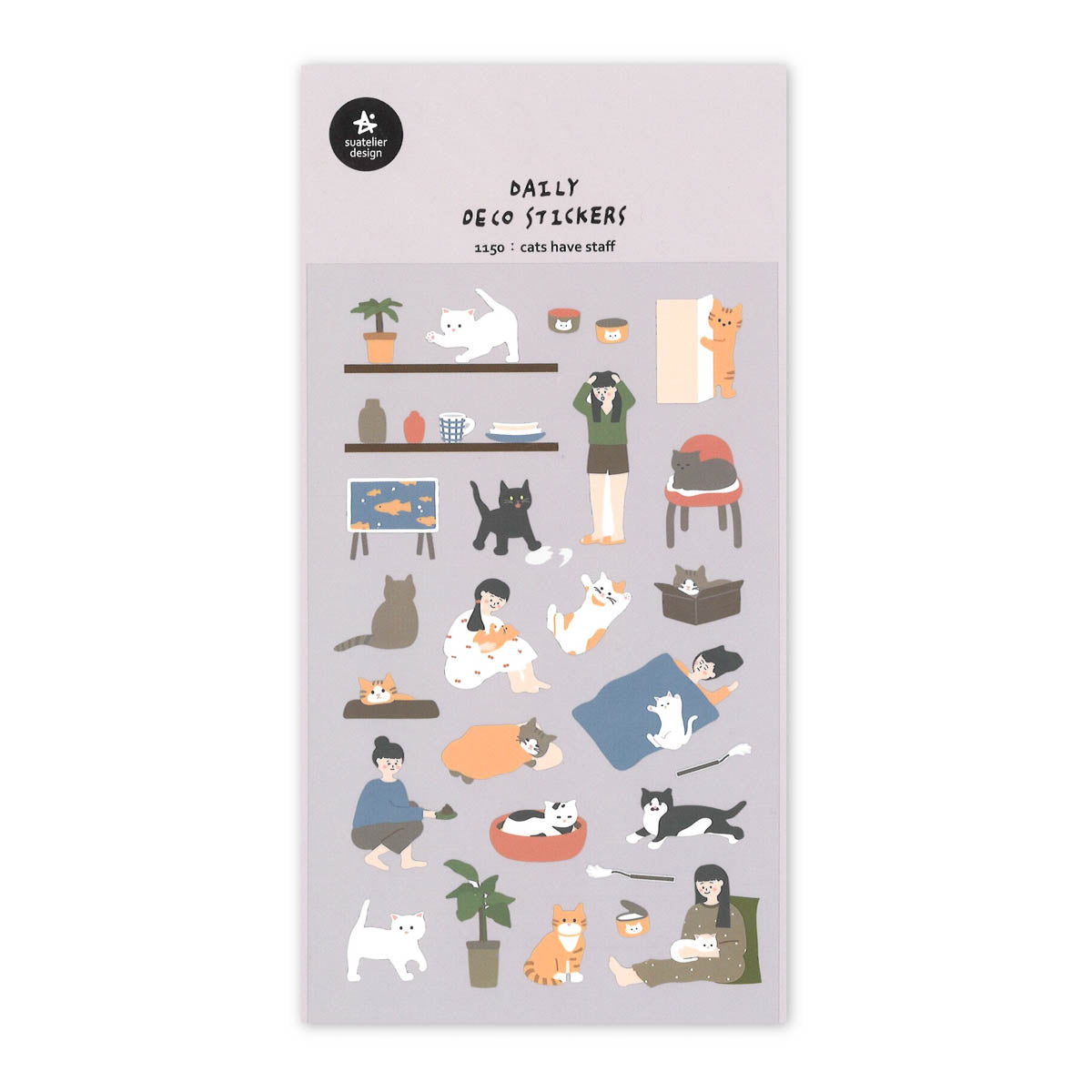 Deko-Sticker - daily deco - cats & dogs