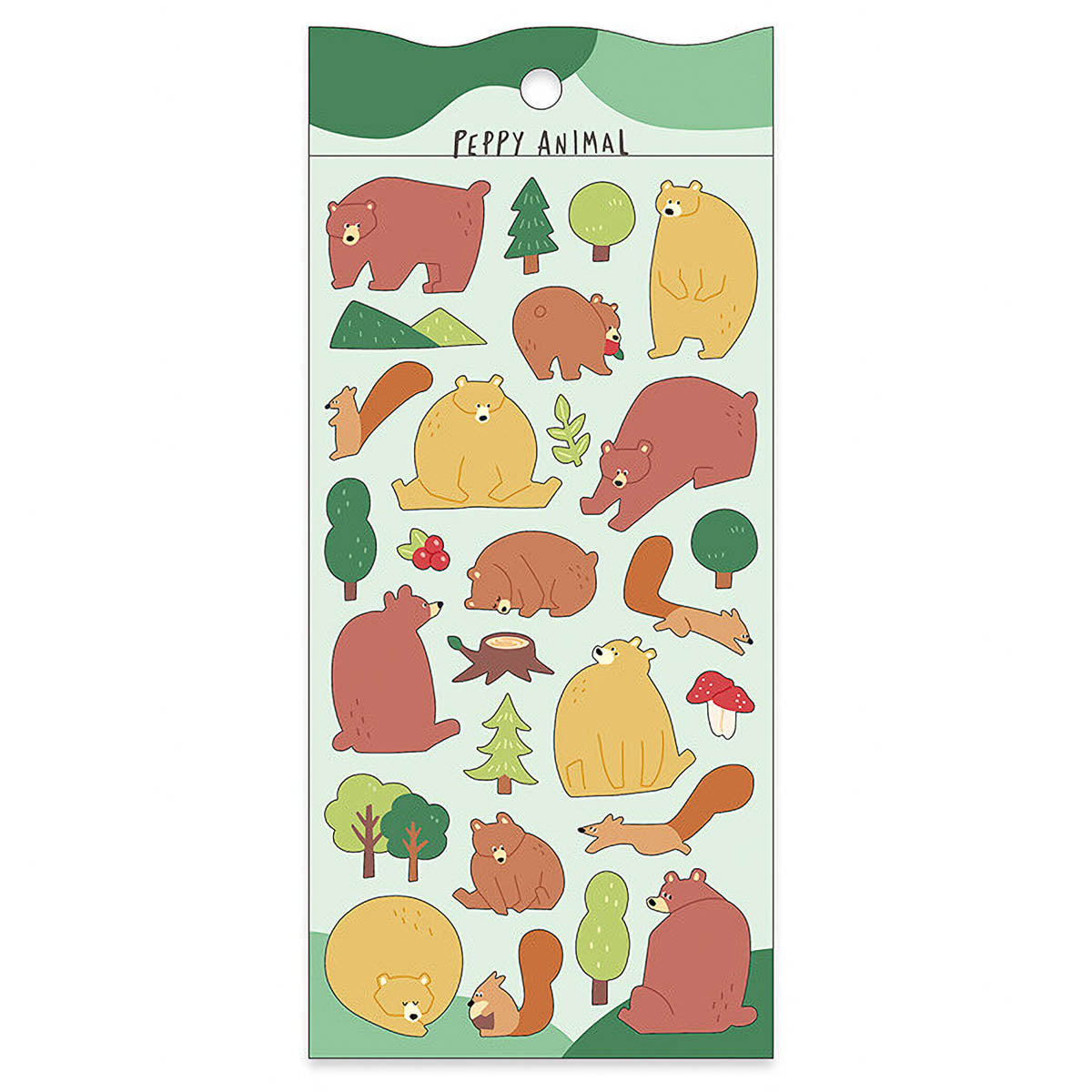 Deko-Sticker - Peppy Animal