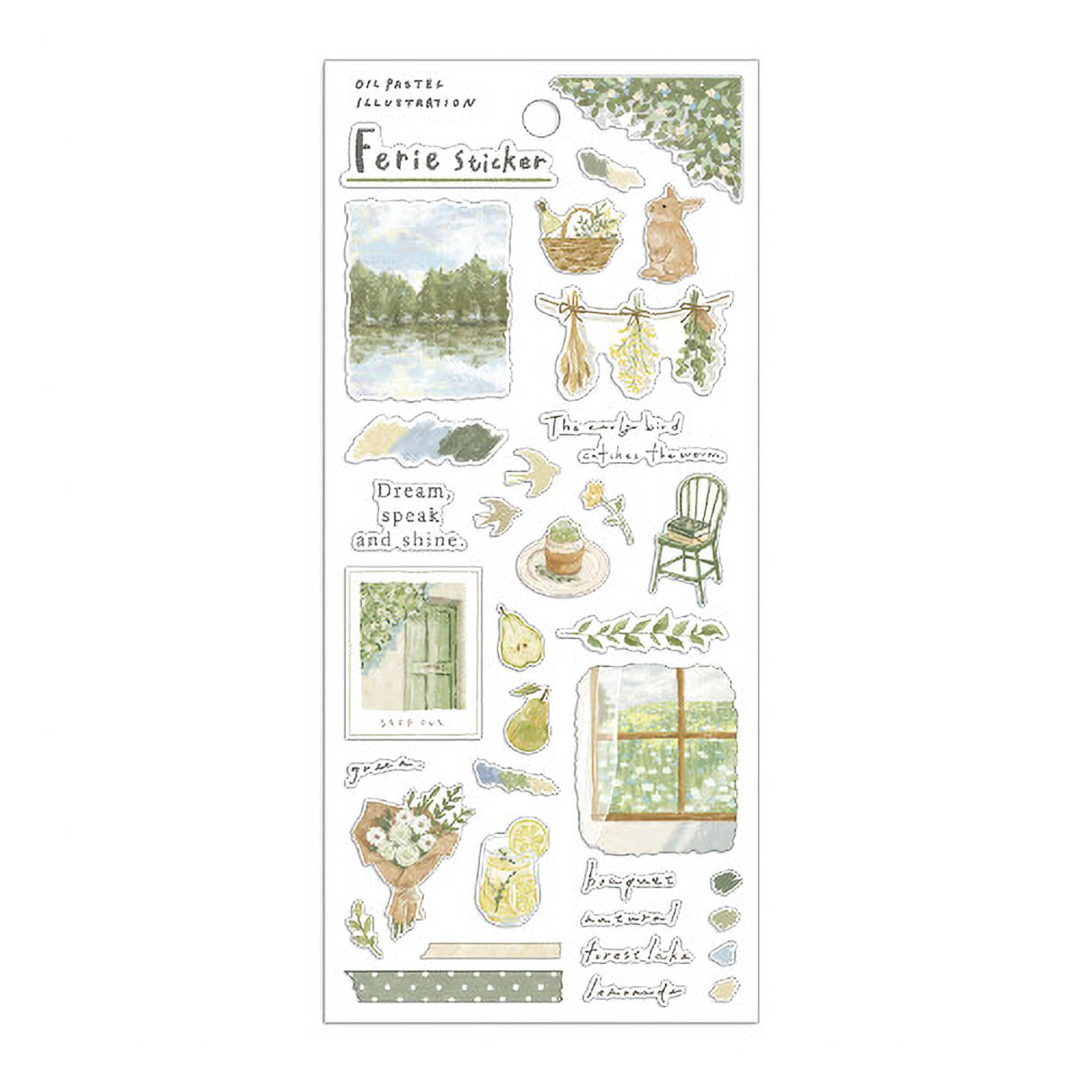 Deko-Sticker - Ferie Sticker