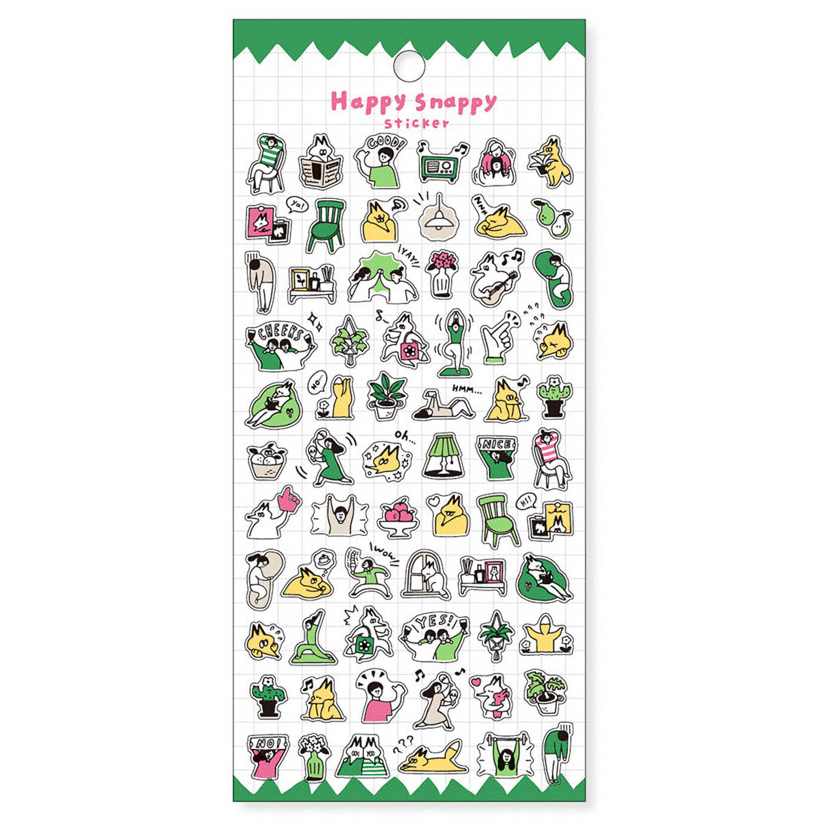 Deko-Sticker - Happy Snappy