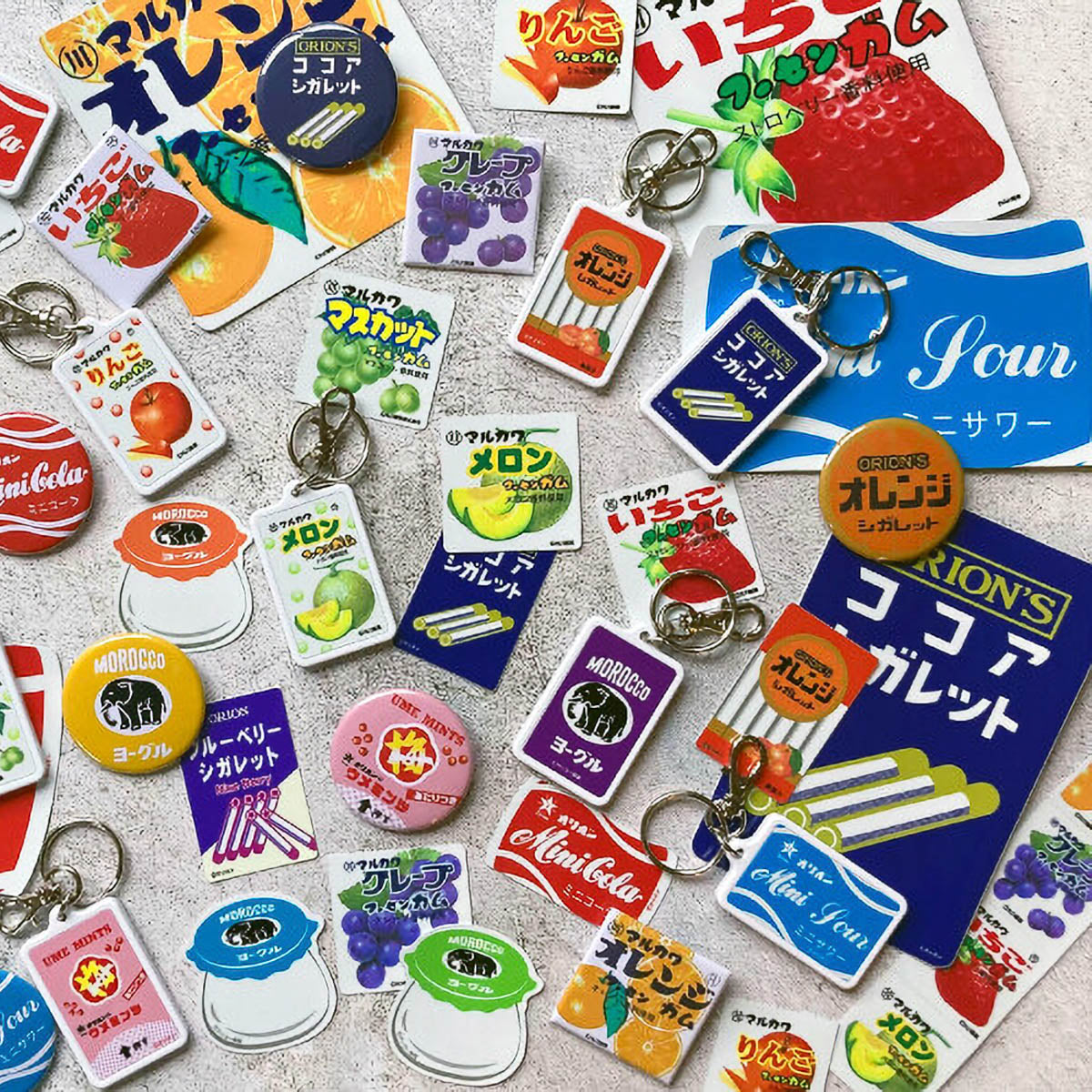 Deko-Sticker - Retro - Marukawa Bubble Gum
