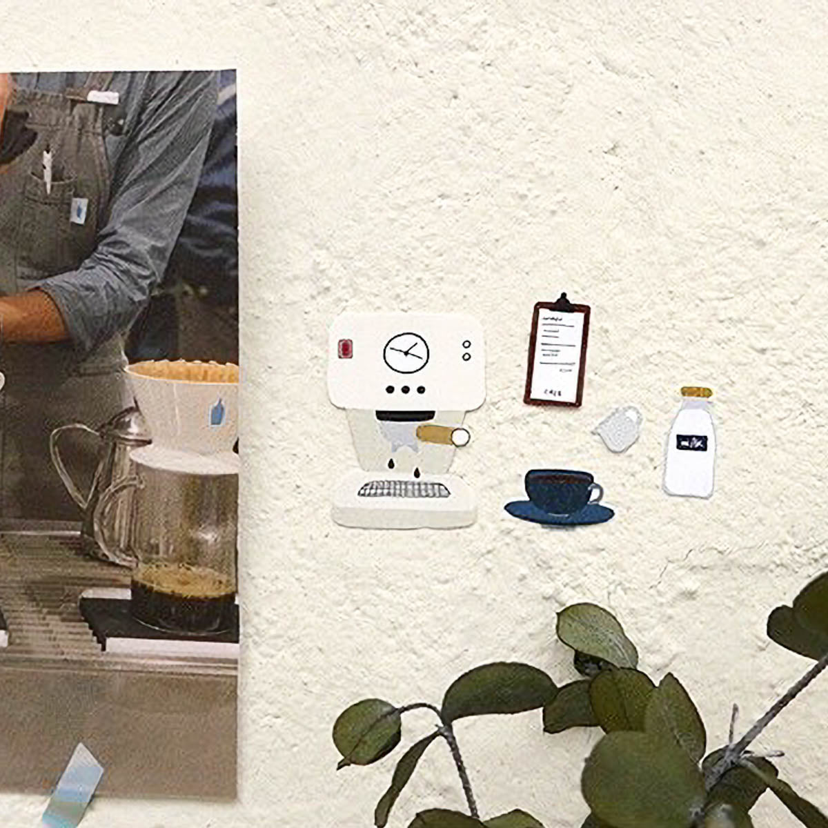 Deko-Sticker - daily deco - café