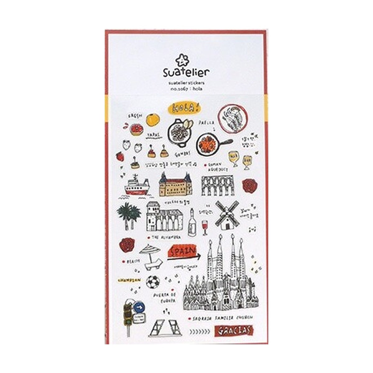 Deko-Sticker - daily deco - world travel