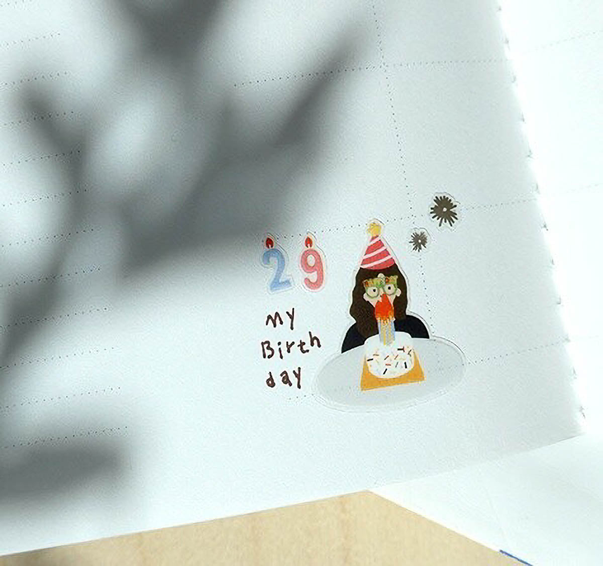 Deko-Sticker - daily deco - happy birthday