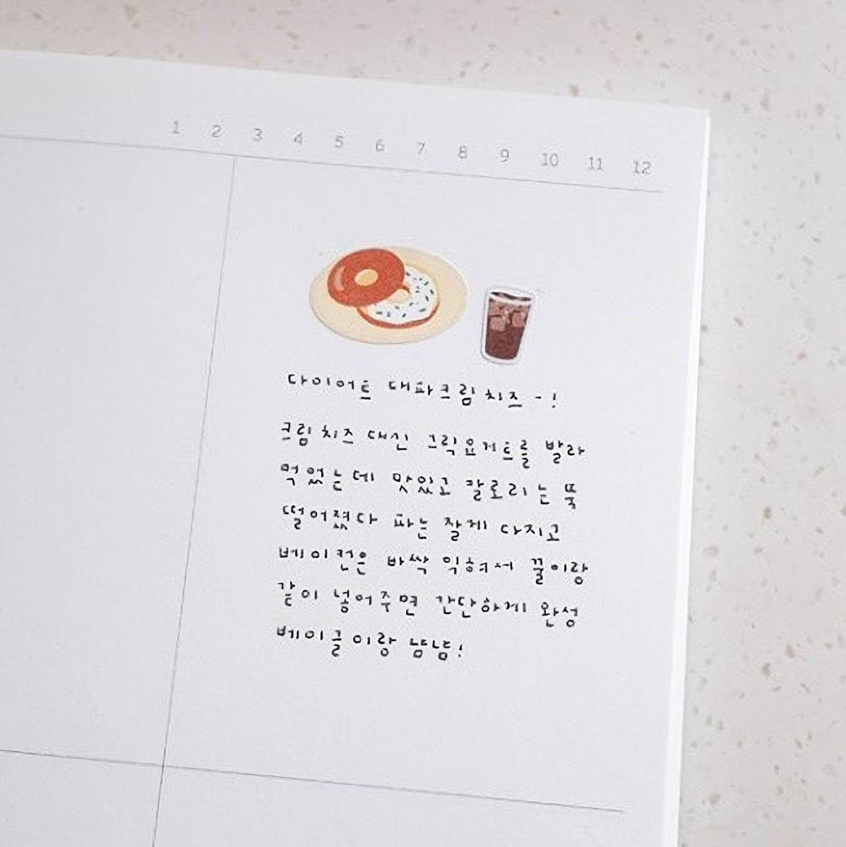Deko-Sticker - daily deco - food trip