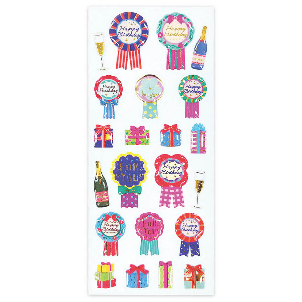 Deko-Sticker - Drop Seal - Celebration