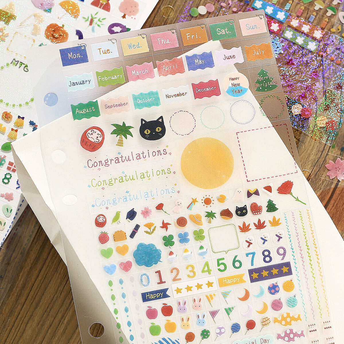 Deko-Sticker - Mini Cube