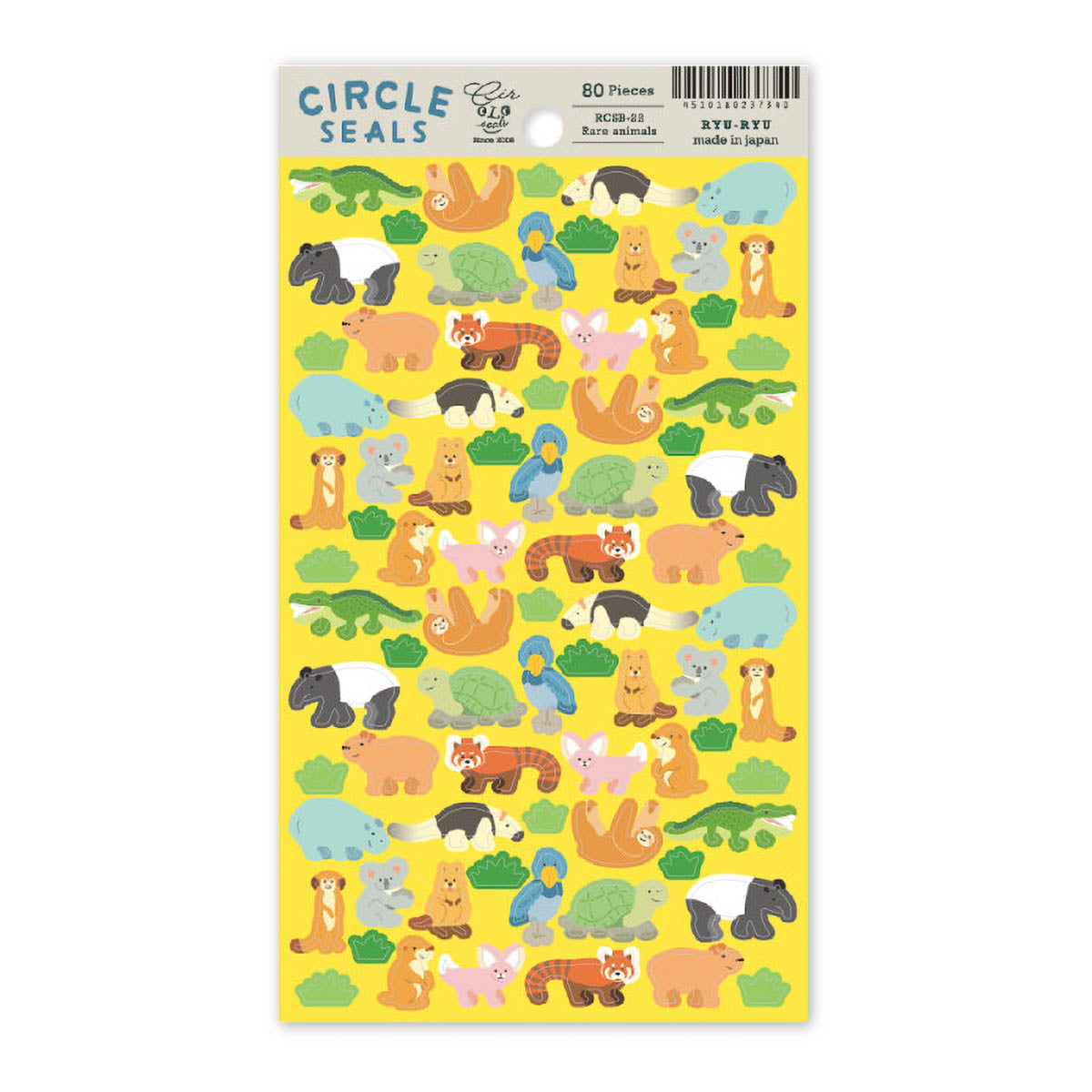 Deko-Sticker - Circle Sticker - Animals