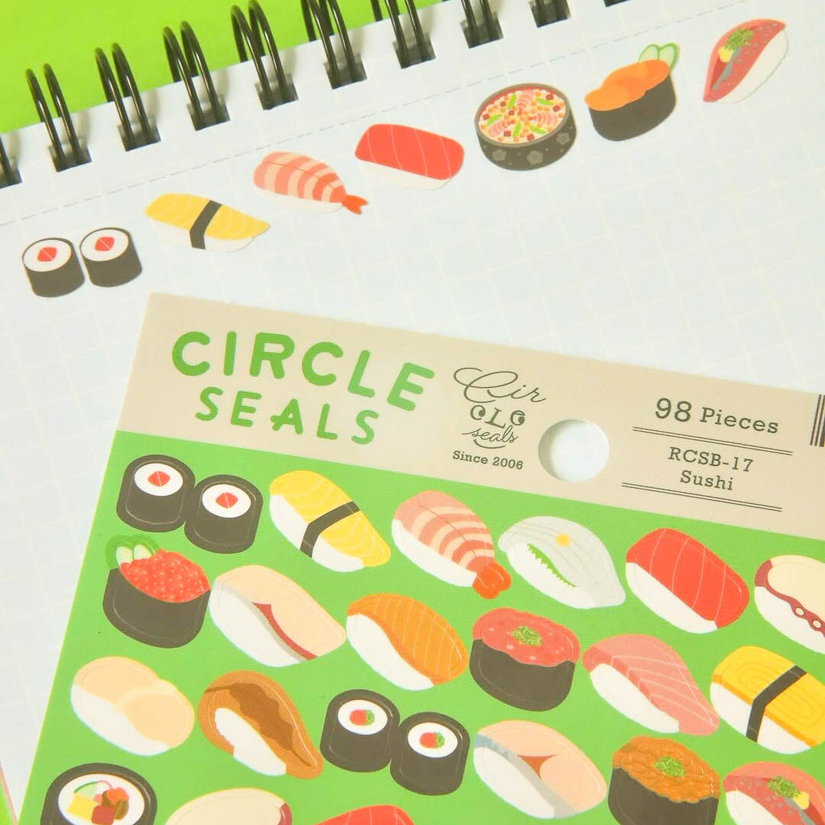 Deko-Sticker - Circle Sticker - Food