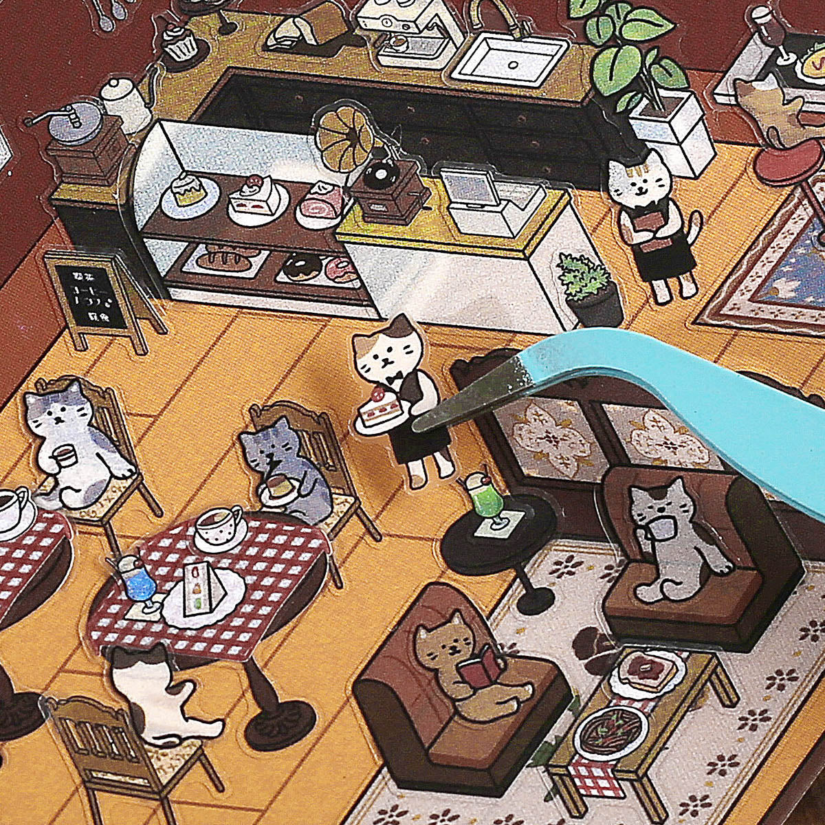 Deko-Sticker - Diorama 2.5D - Vol. 1