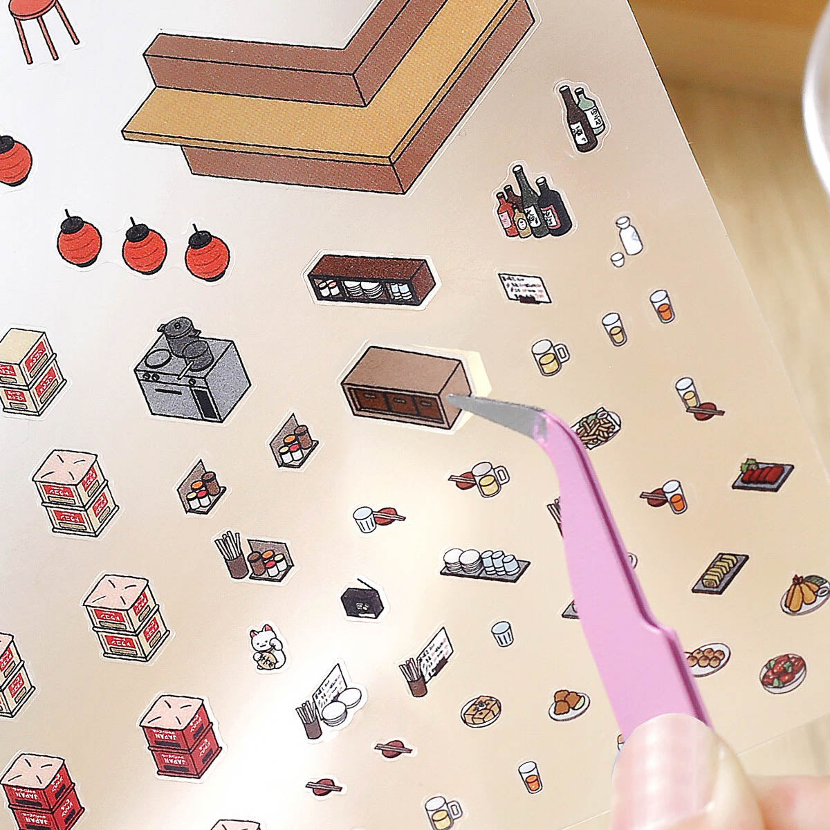 Deko-Sticker - Diorama 2.5D - Vol. 1