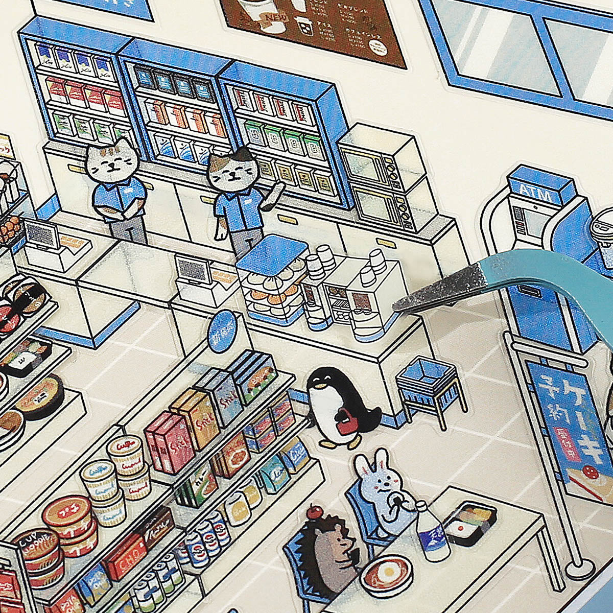 Deko-Sticker - Diorama 2.5D - Vol. 1