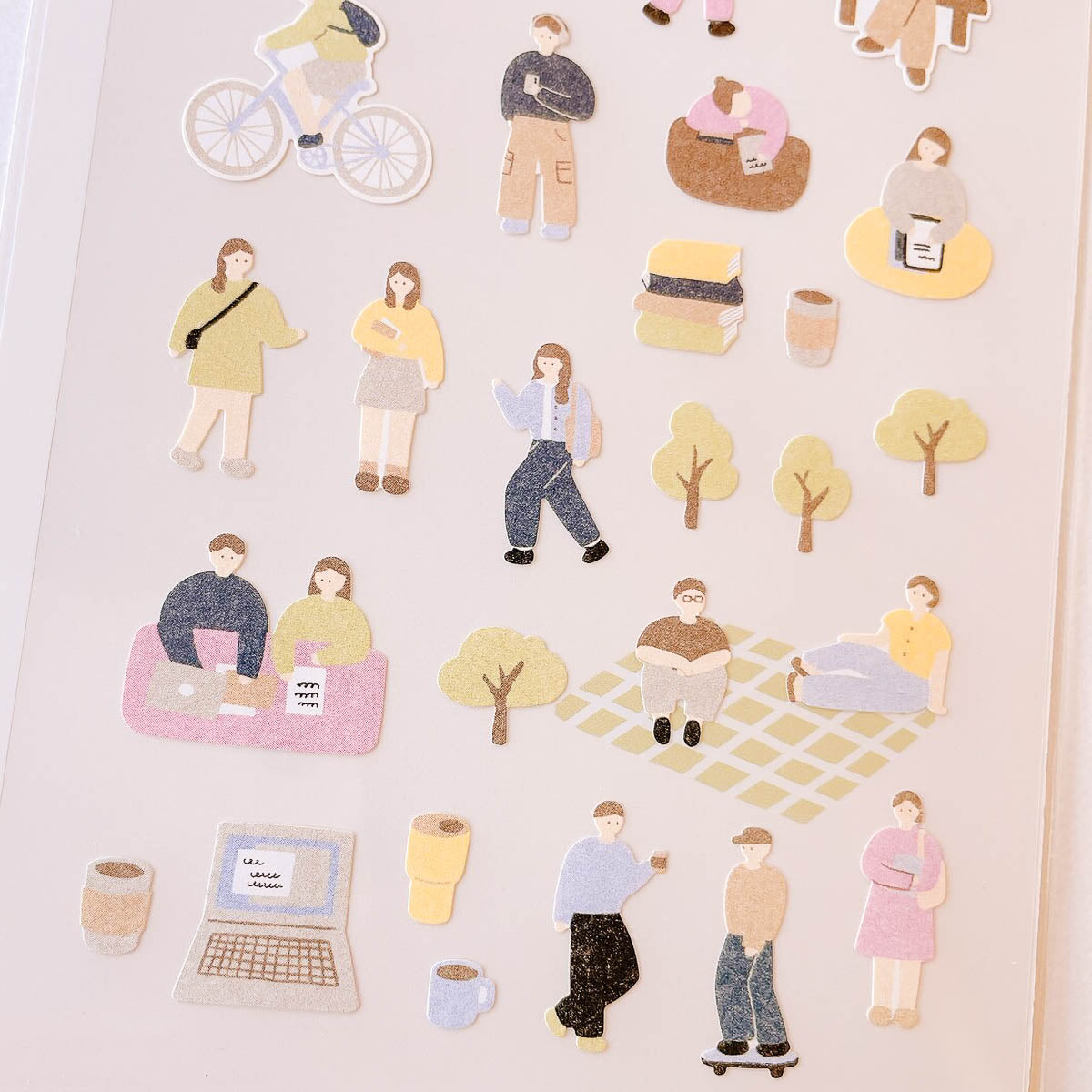 Deko-Sticker - daily deco - city life