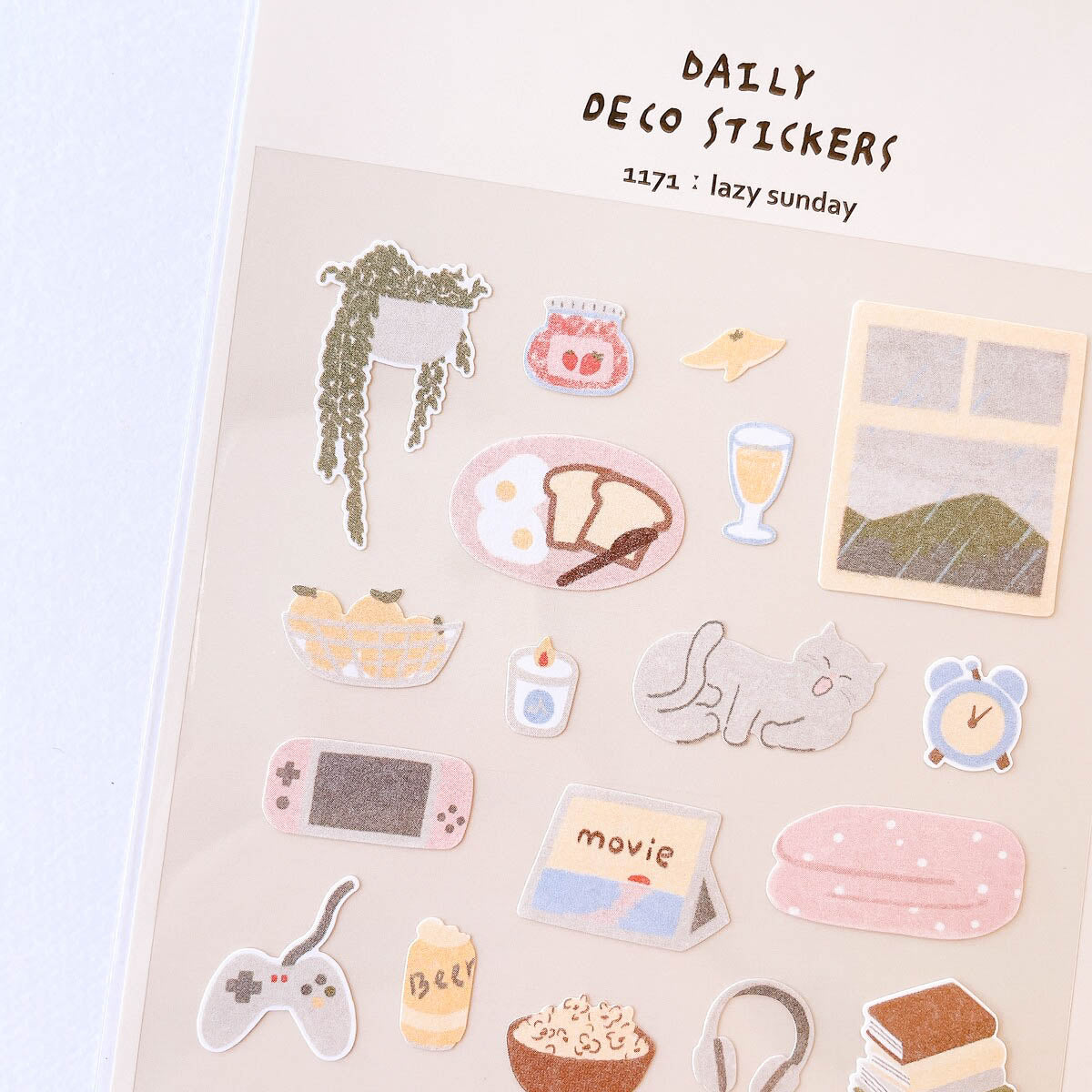 Deko-Sticker - daily deco - cozy home