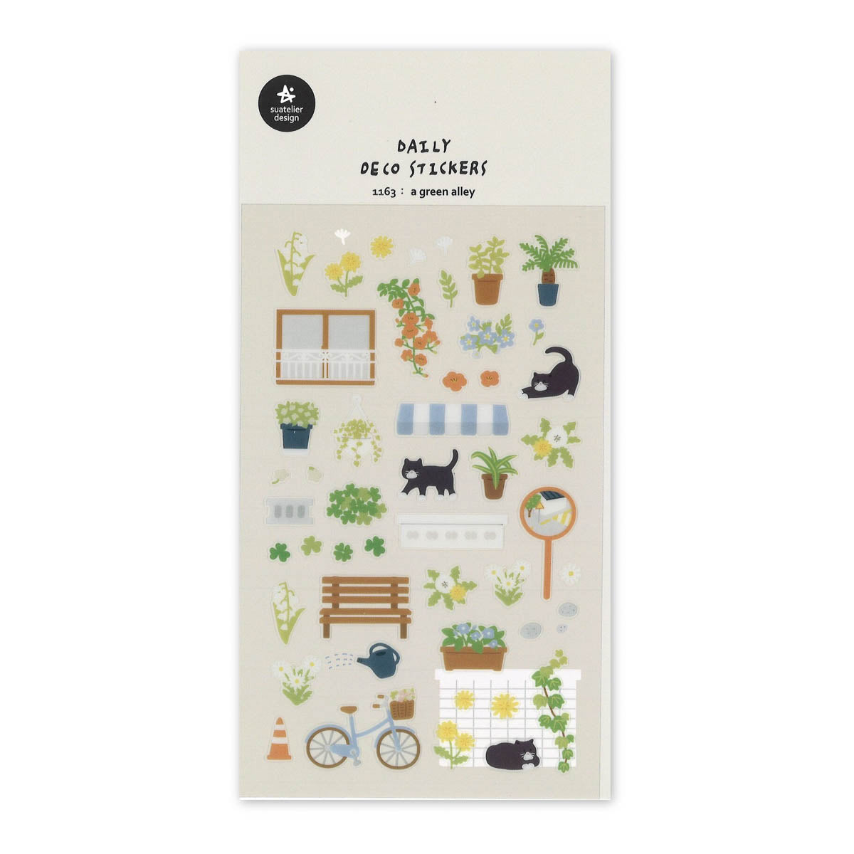 Deko-Sticker - daily deco - city life