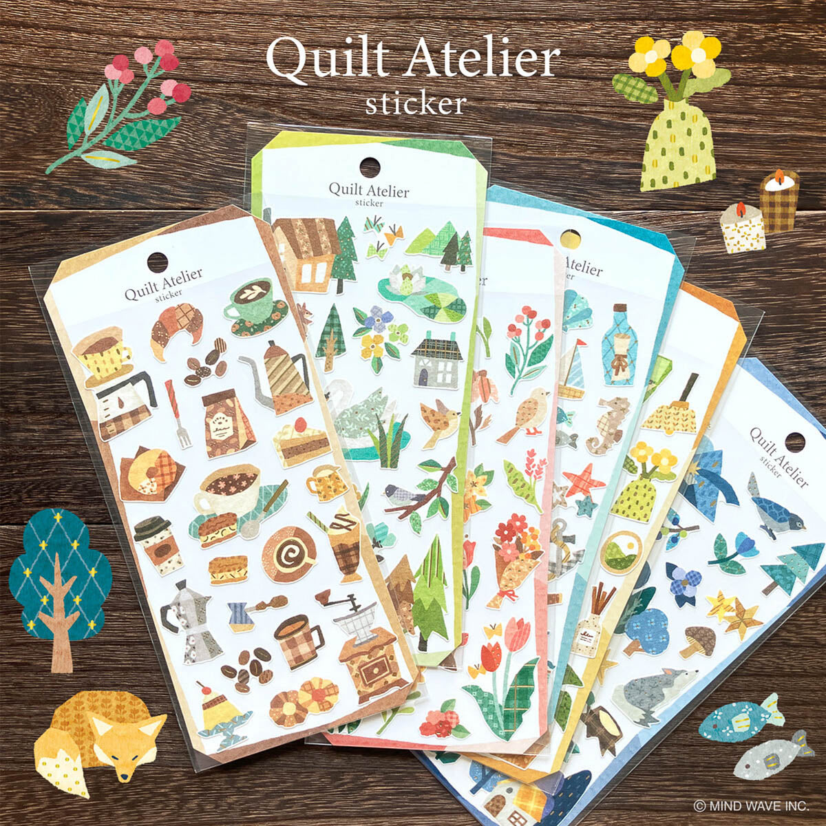 Deko-Sticker - Quilt Atelier