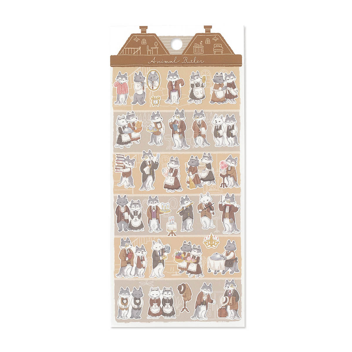 Deko-Sticker - Animal Butler