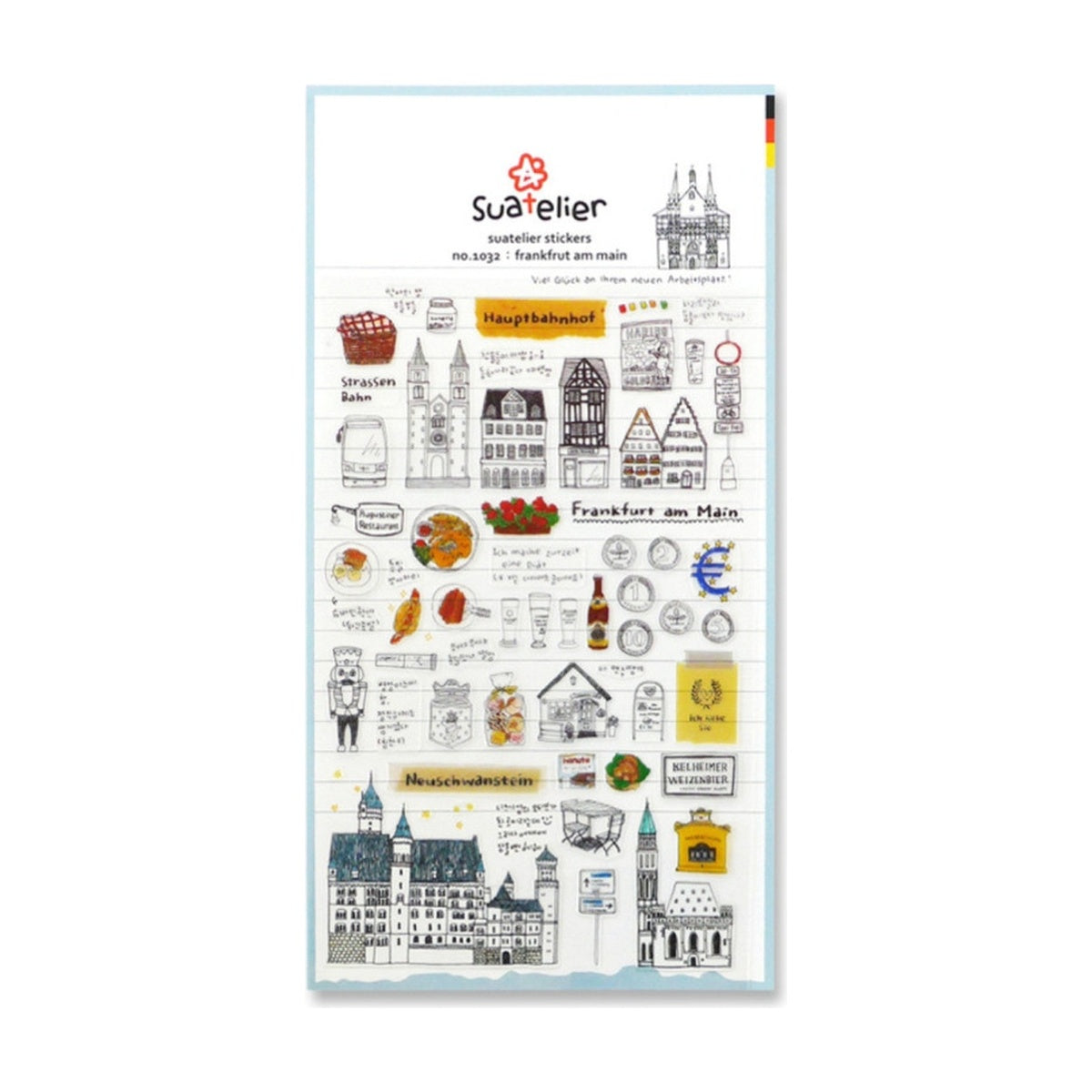 Deko-Sticker - daily deco - world travel