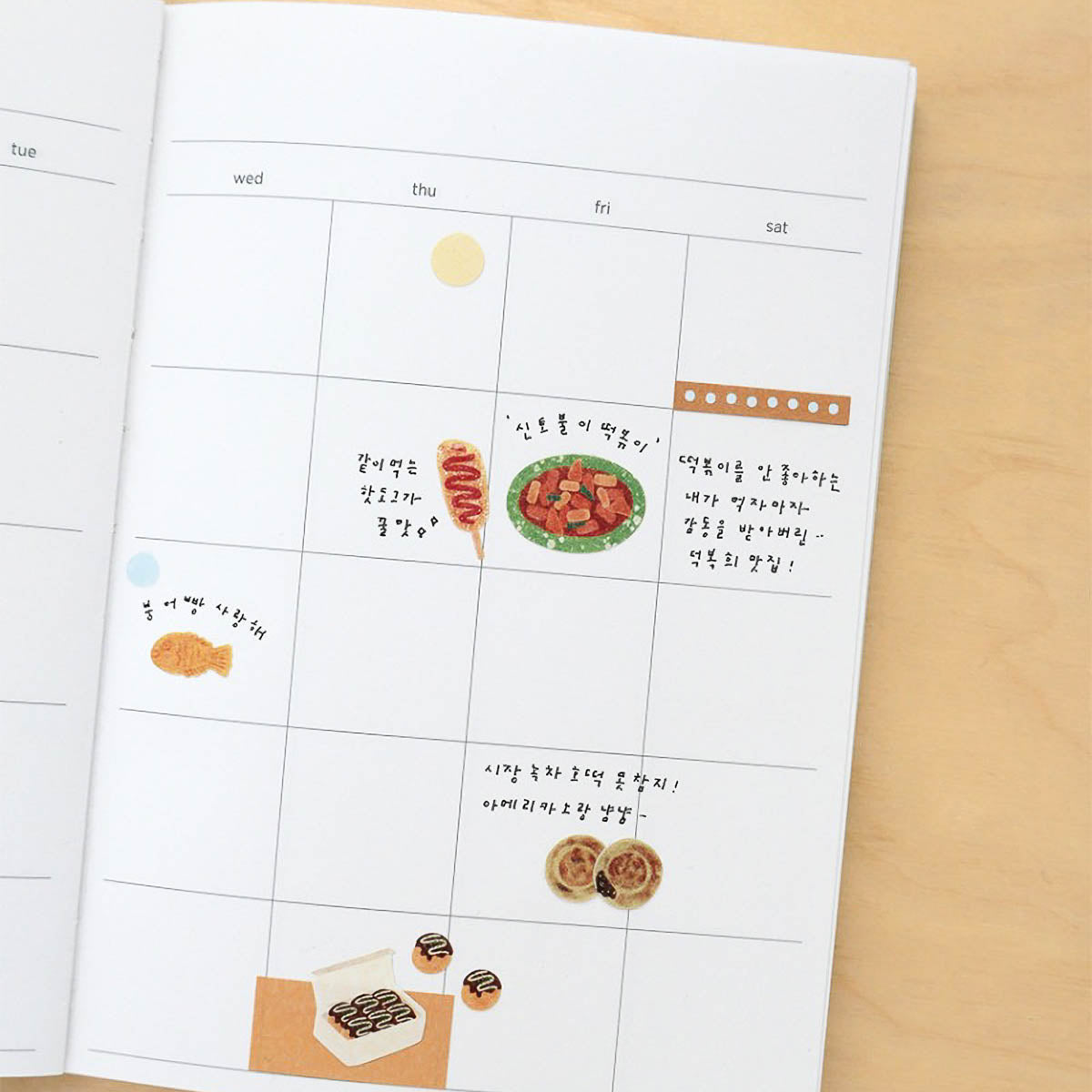 Deko-Sticker - daily deco - food