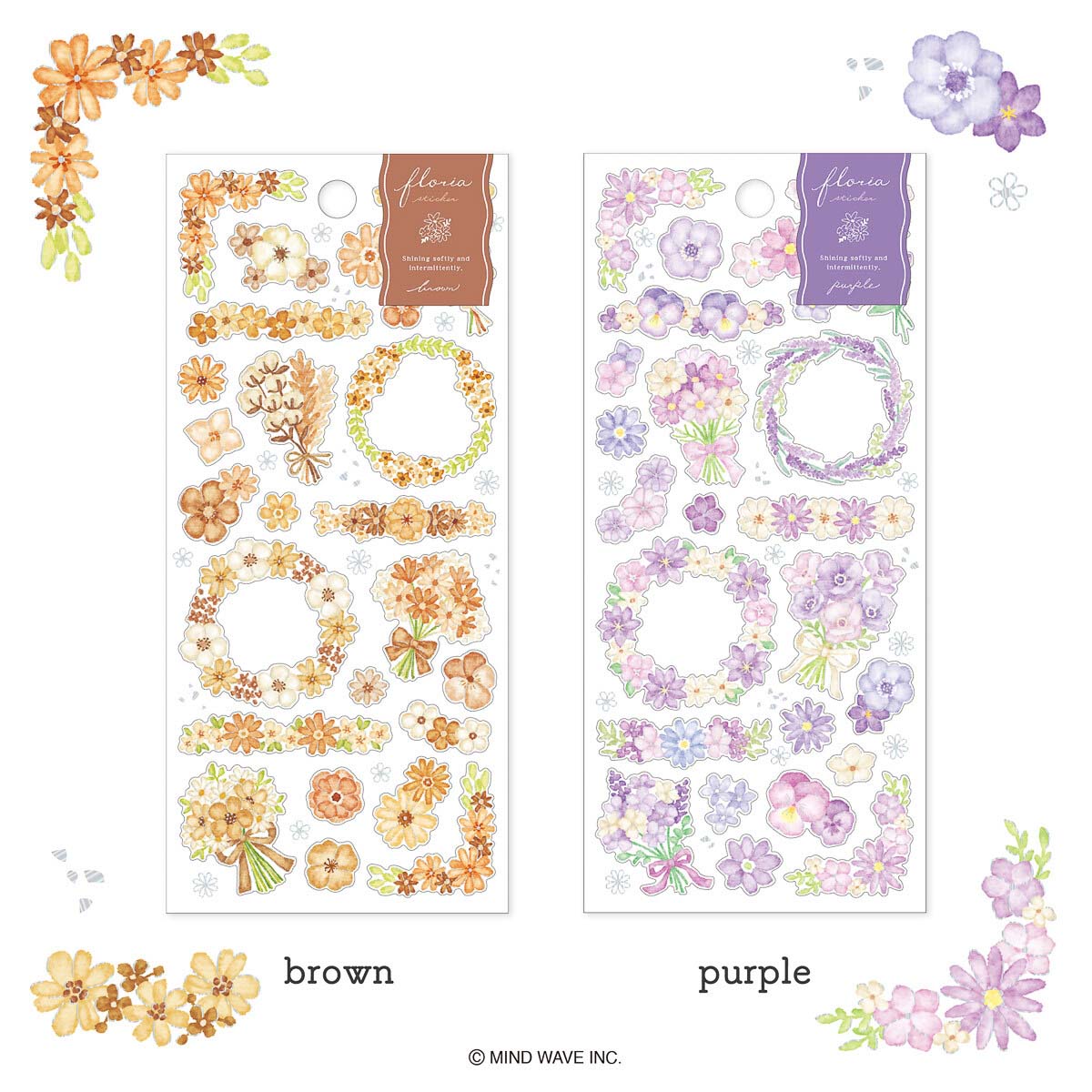 Deko-Sticker - Floria