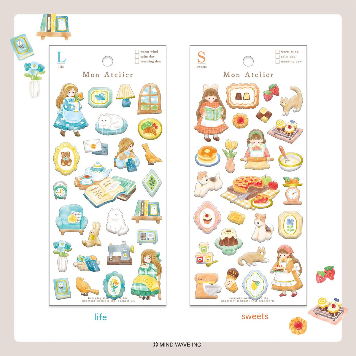 Deko-Sticker - Drop Sticker - Mon Atelier