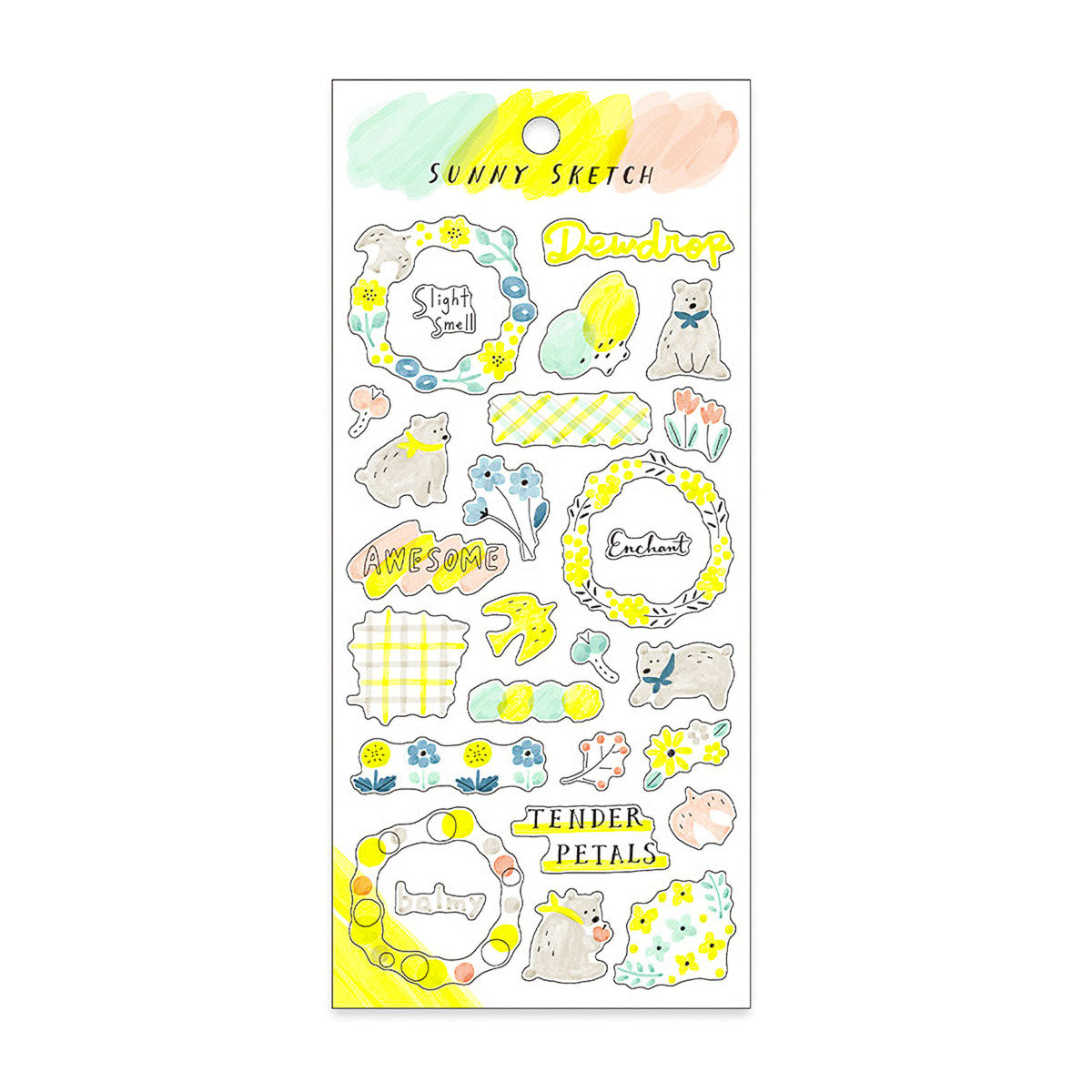 Deko-Sticker - Sunny Sketch