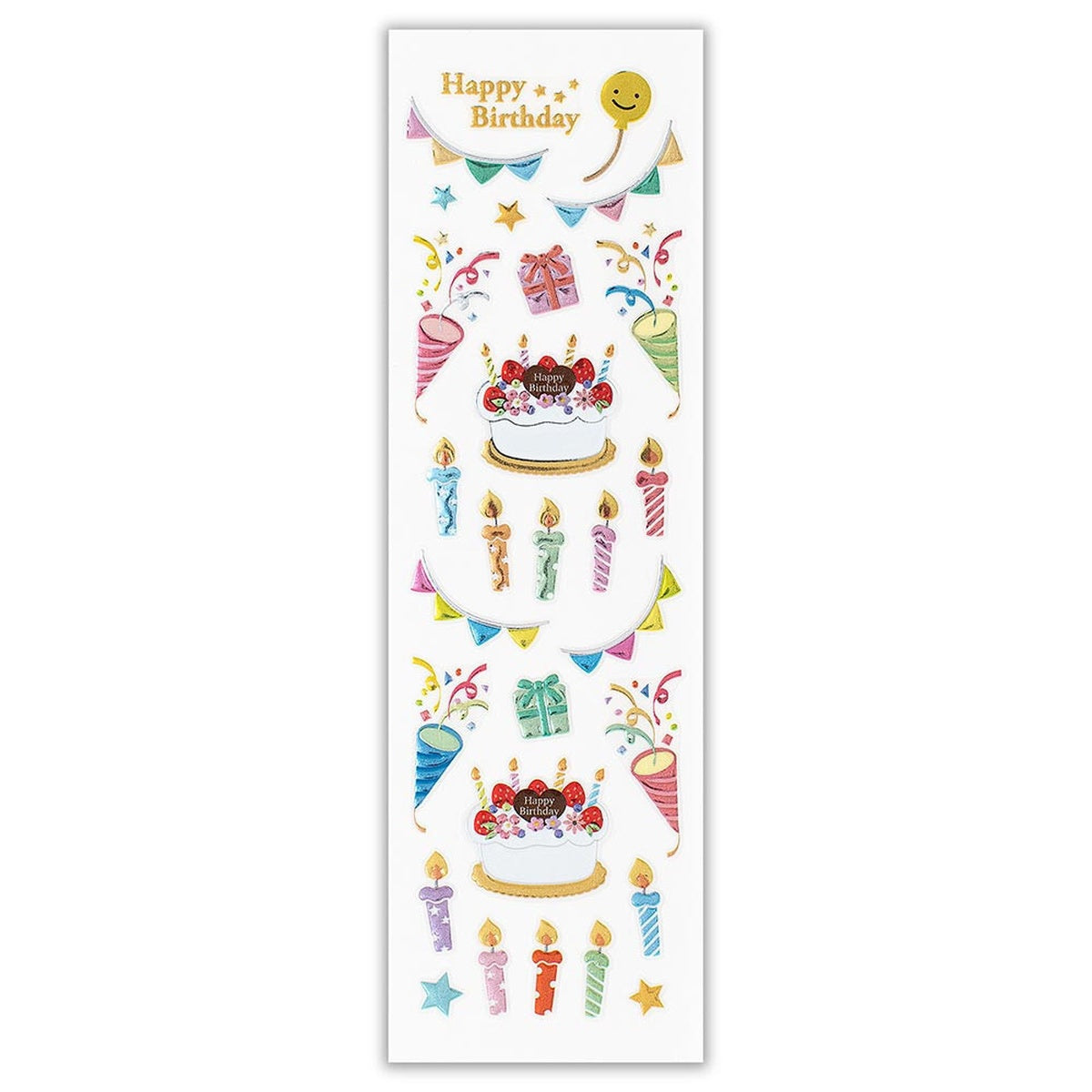Deko-Sticker - Bijou Seal - Happy Birthday
