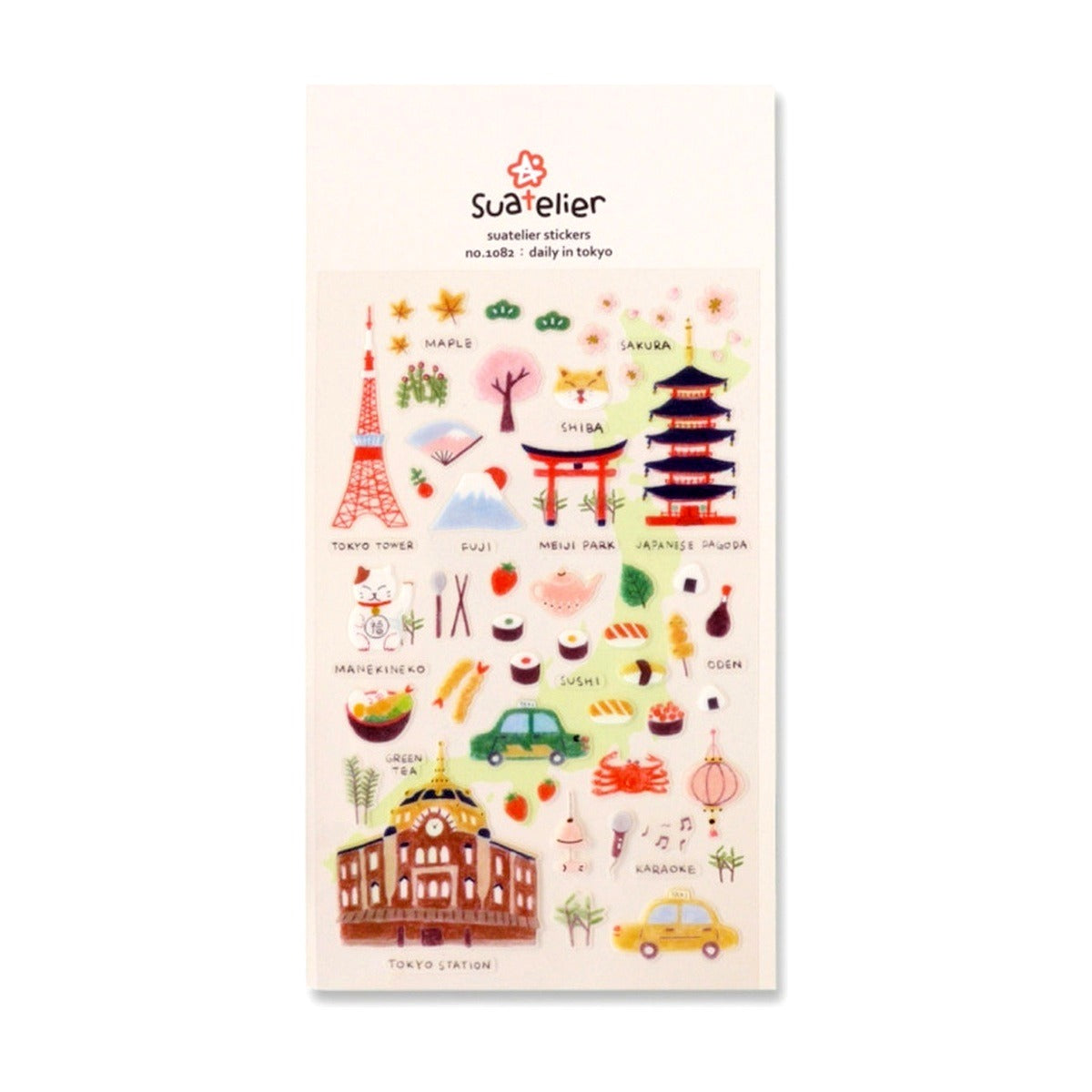 Deko-Sticker - daily deco - world travel