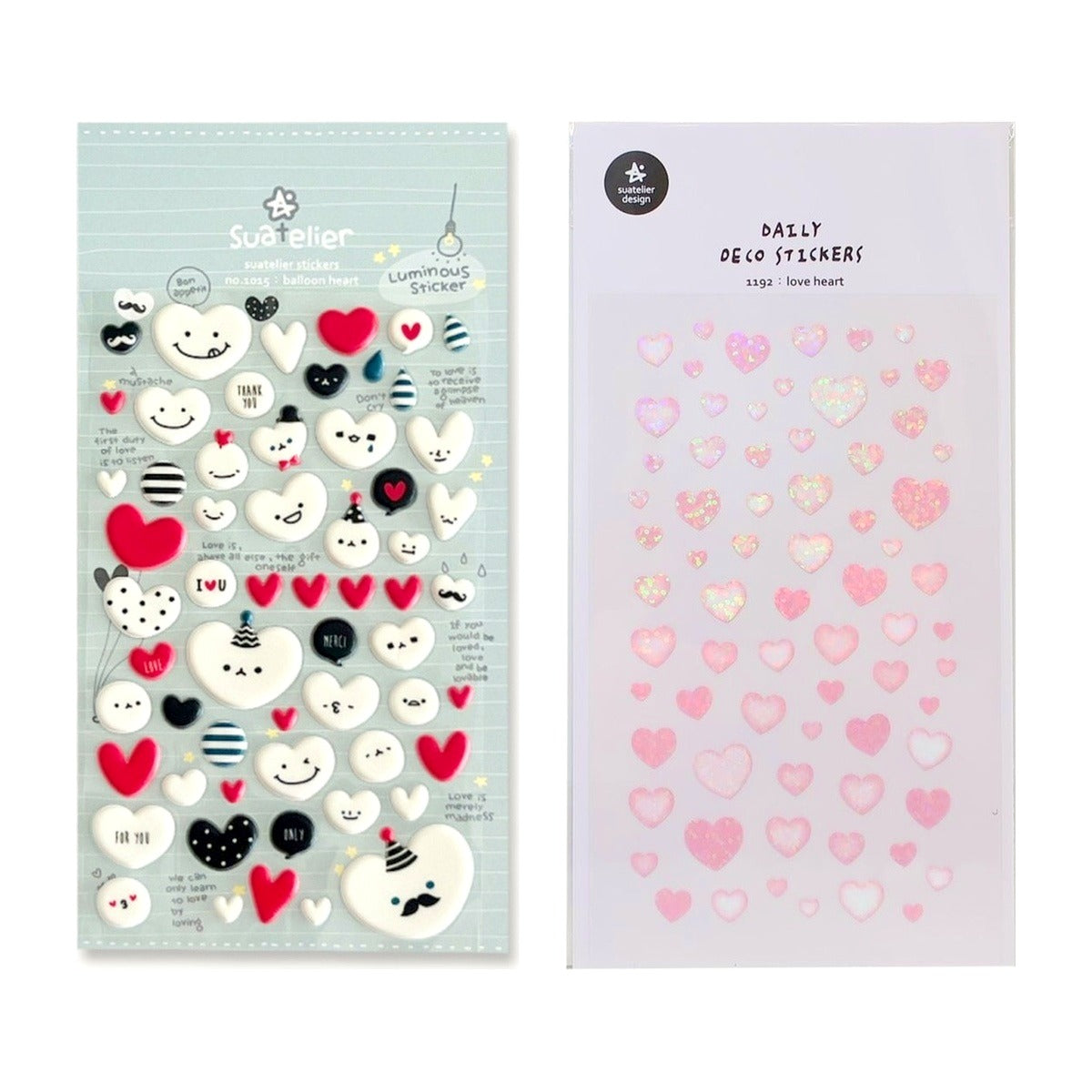 Deko-Sticker - daily deco - love