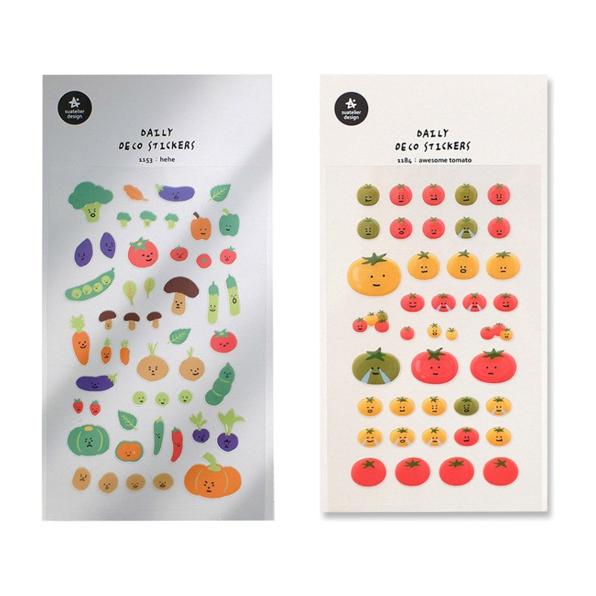 Deko-Sticker - daily deco - fruits & vegetables