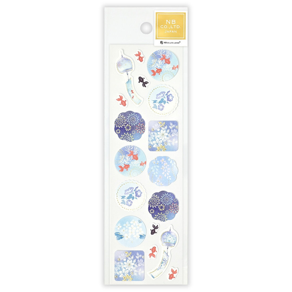 Deko-Sticker - Japanese Patterns - Summer Colors