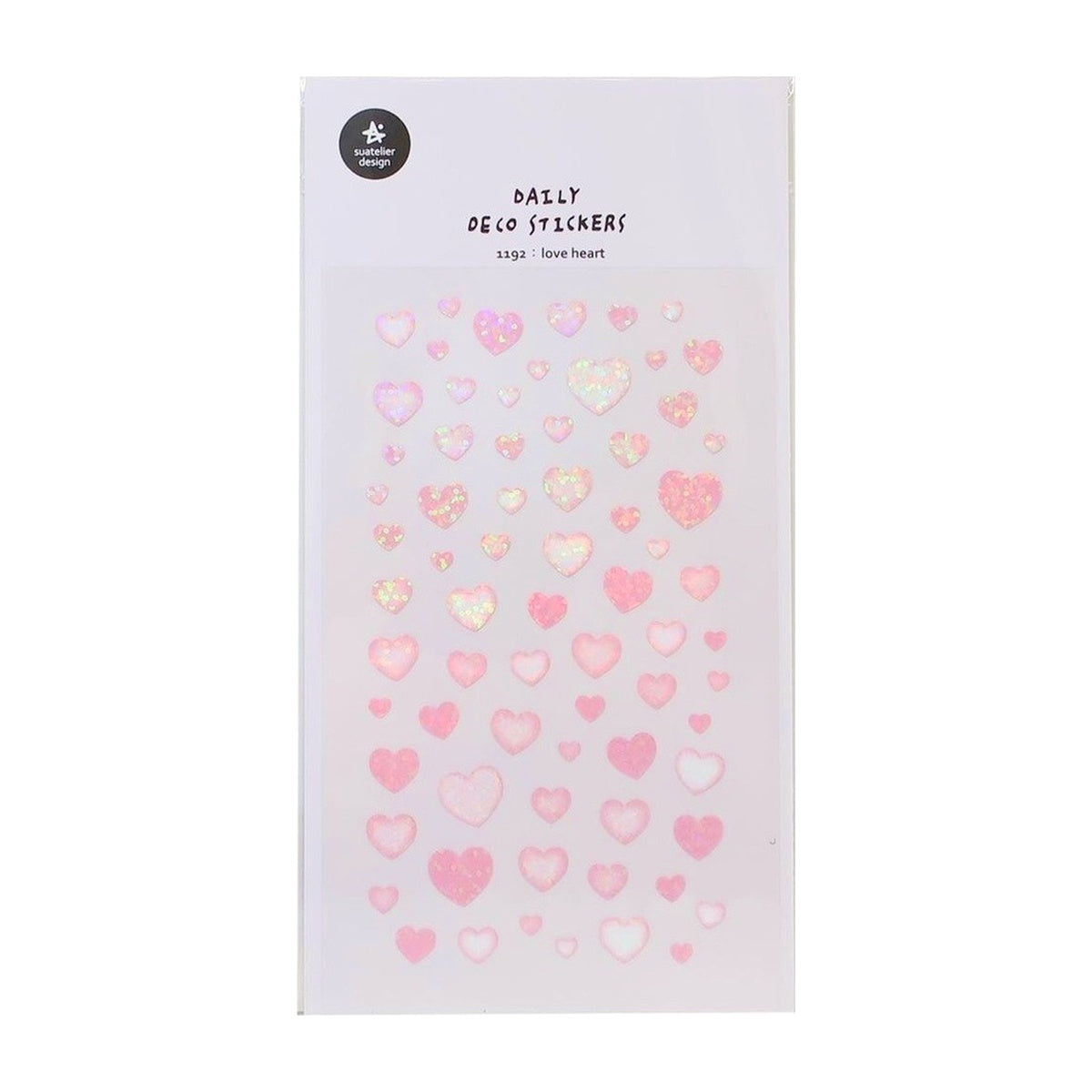 Deko-Sticker - daily deco - love